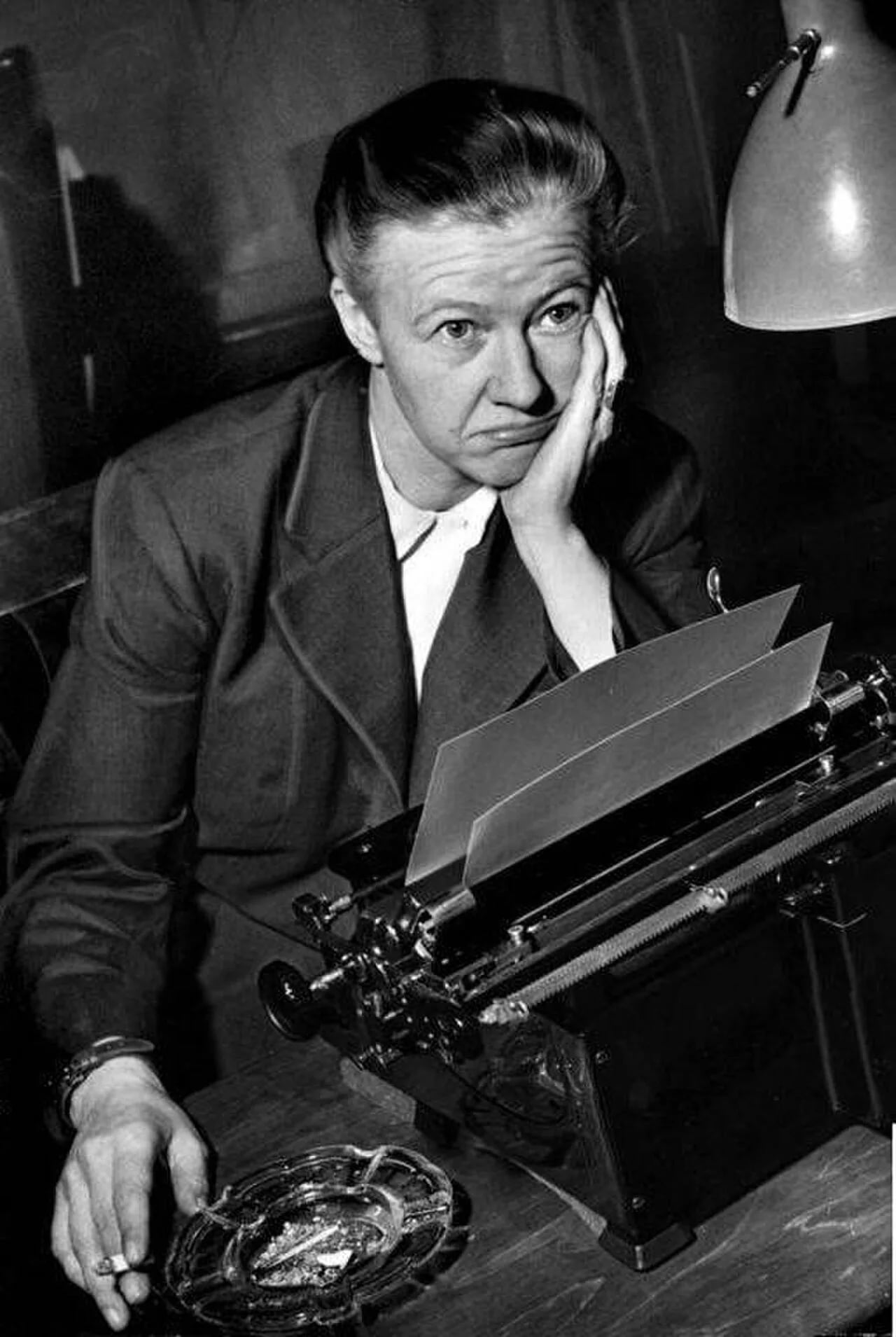 Portrait of Barbro Alving (1909–1987) – memorial page