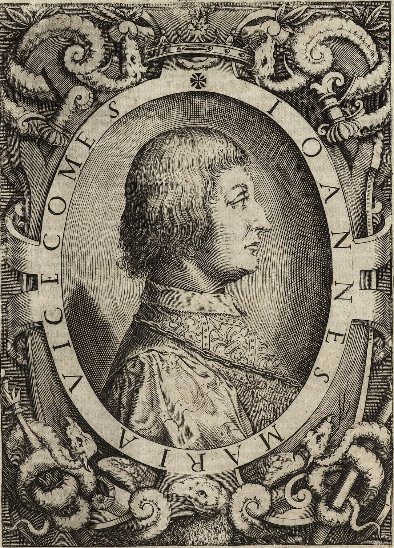 Portrait of Giovanni Maria Visconti (1388–1412) – memorial page