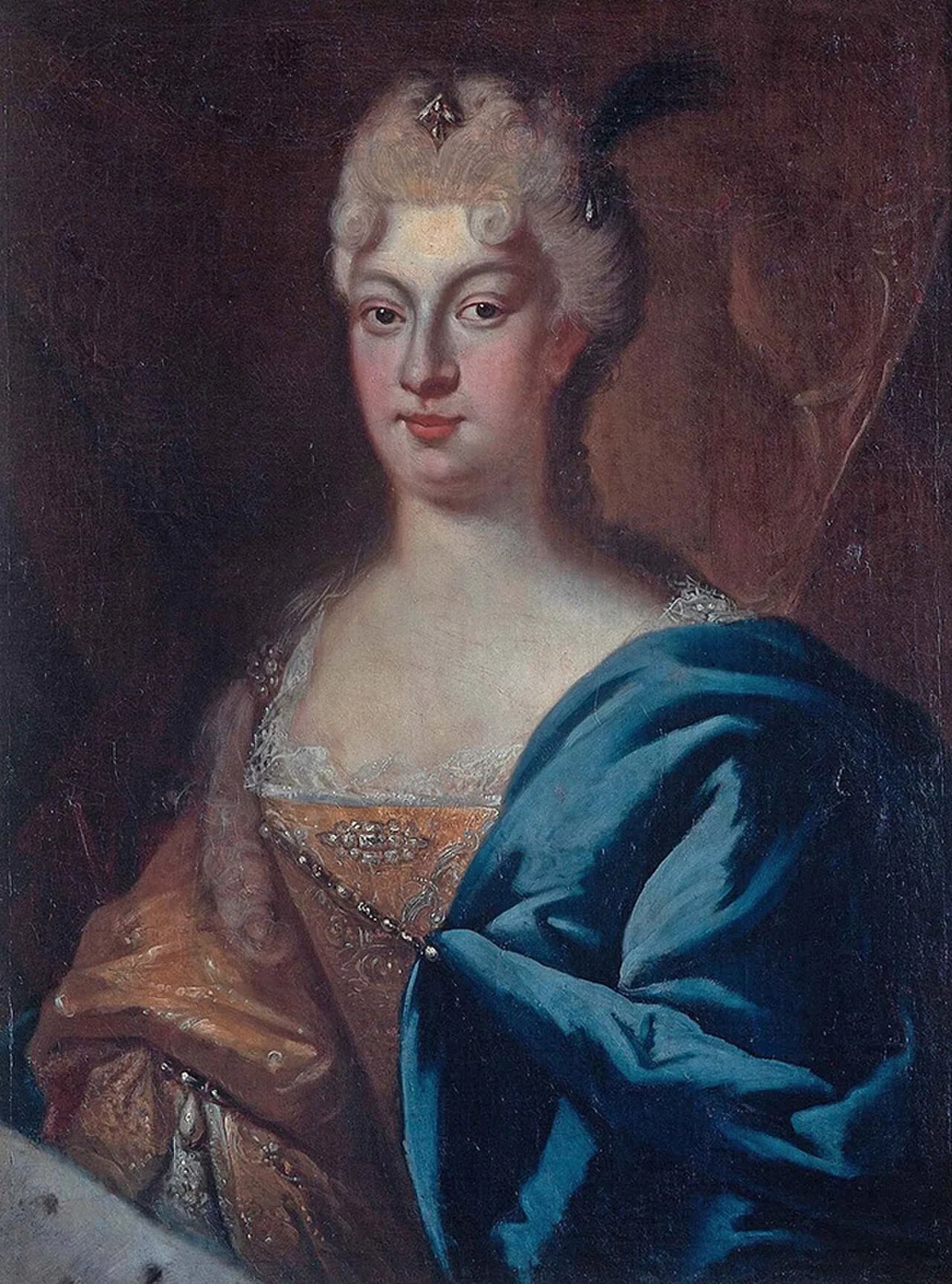Porträt von Johanna Elisabeth von Baden-Durlach (1680–1757) – Gedenkseite