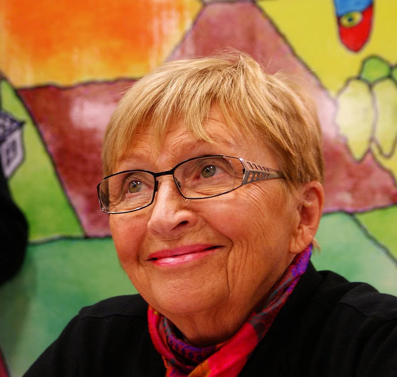 Portrait of Inger Sandberg (1930–2023) – memorial page