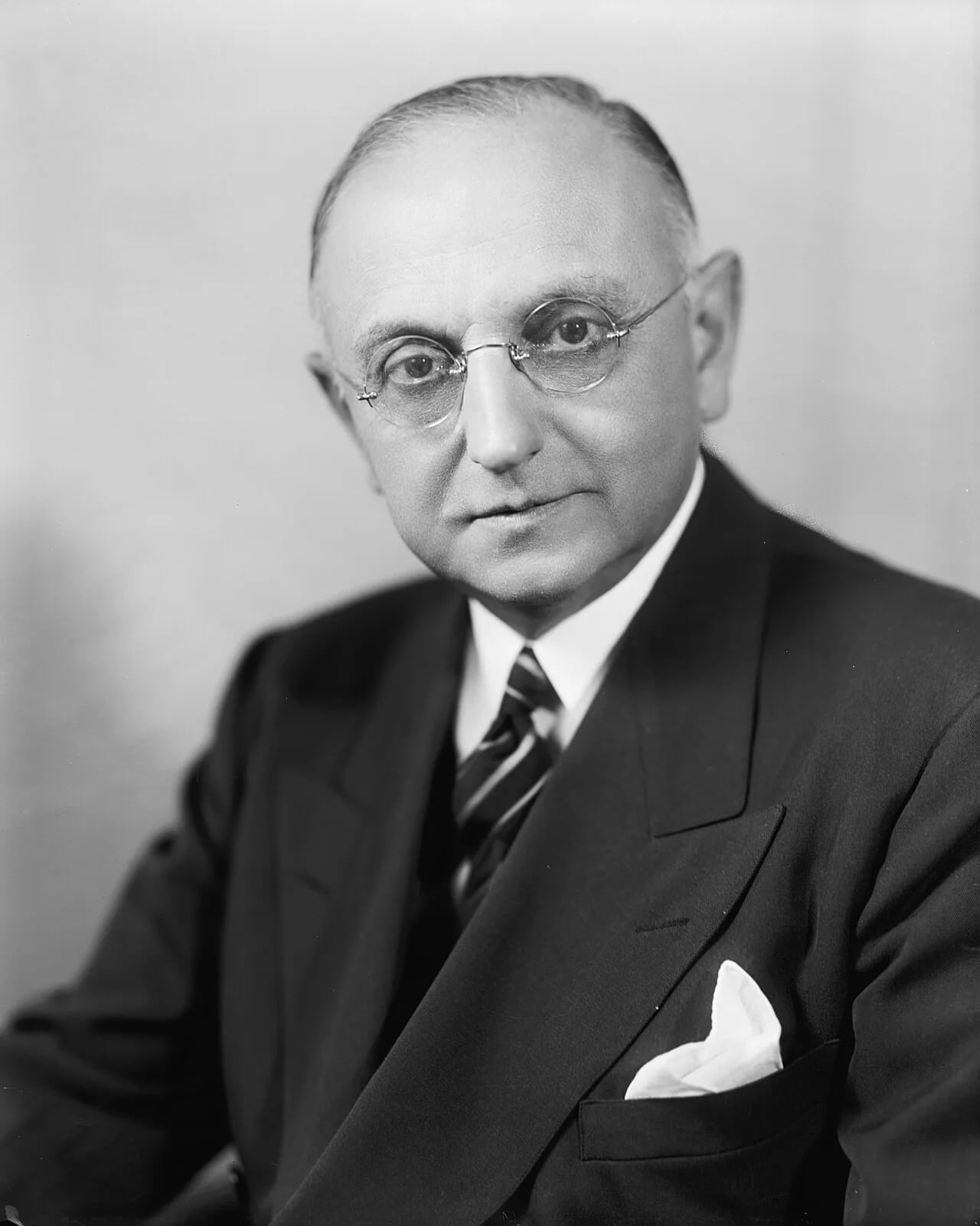 Porträt von Frank Buchman (1878–1961) – Gedenkseite