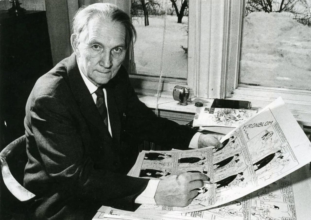 Portrait of Elov Persson (1894–1970) – memorial page