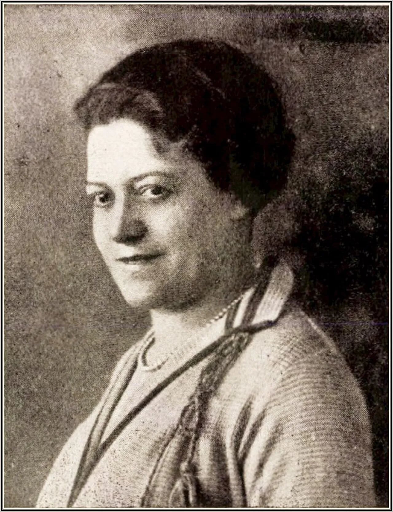Portrait of Paula Bacsányi (1885–1963) – memorial page