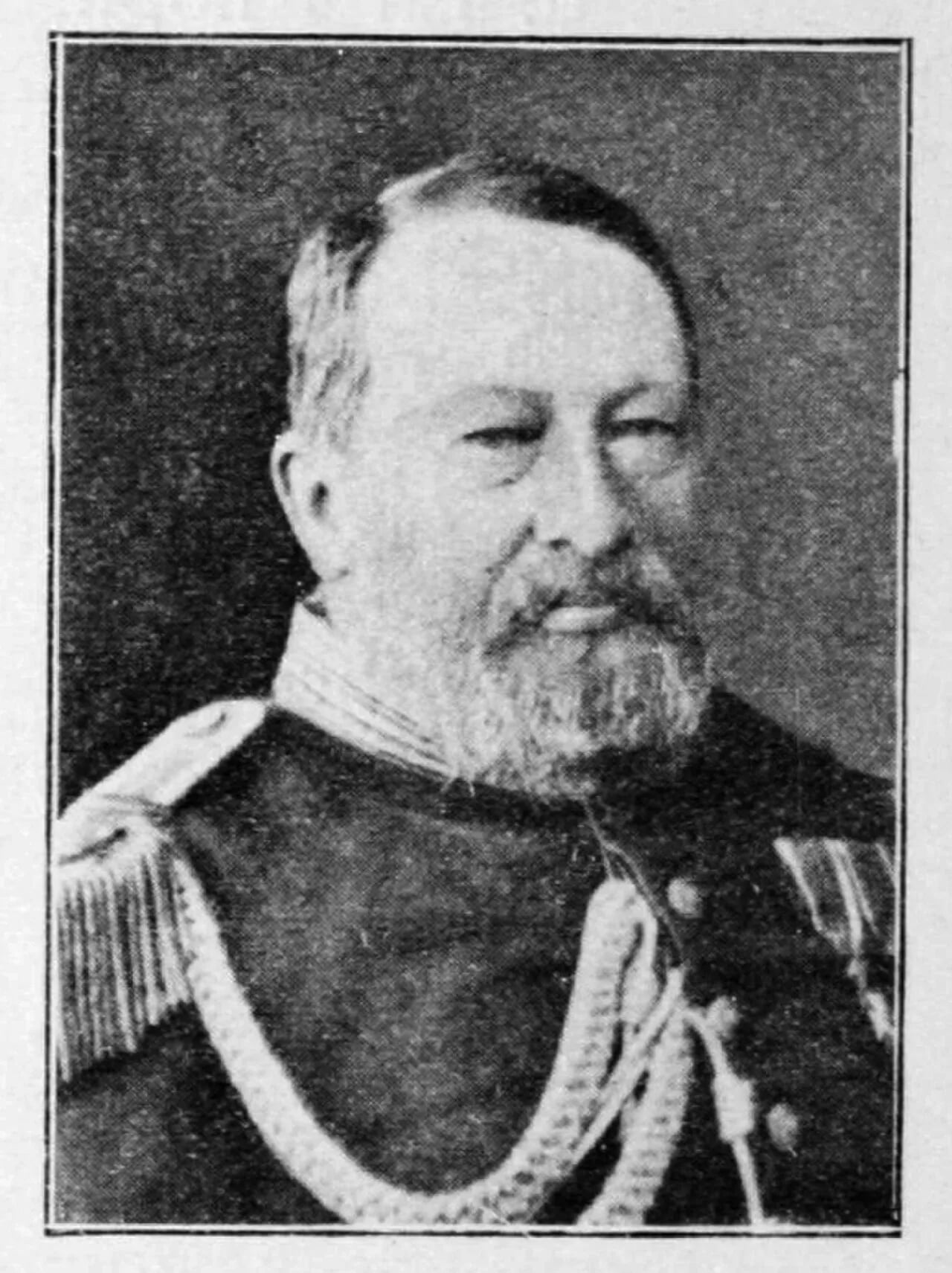 Portrait of Jens Landmark (1811–1880) – memorial page