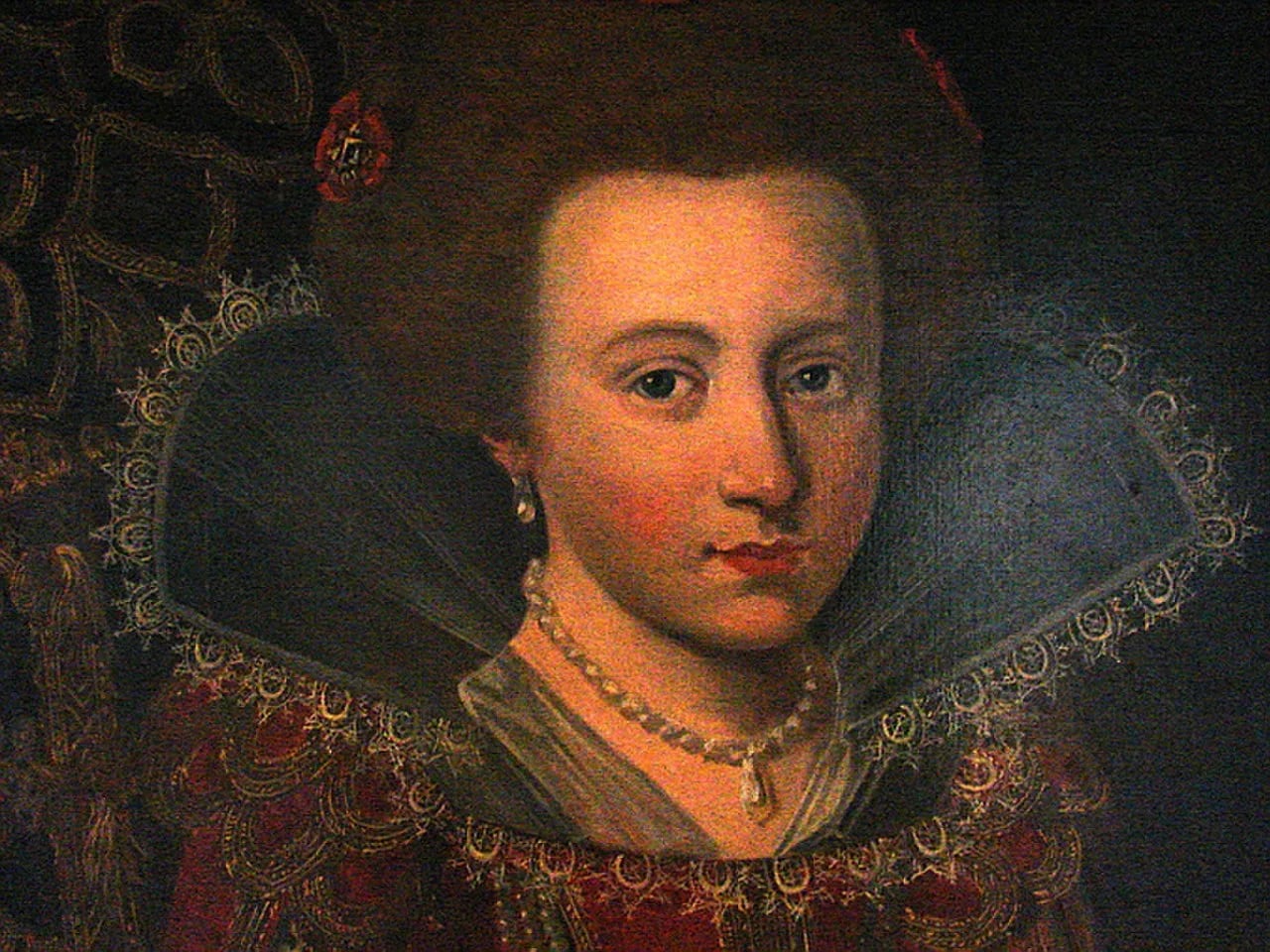 Porträt von Anne Cathrine Christiansdatter (1618–1633) – Gedenkseite