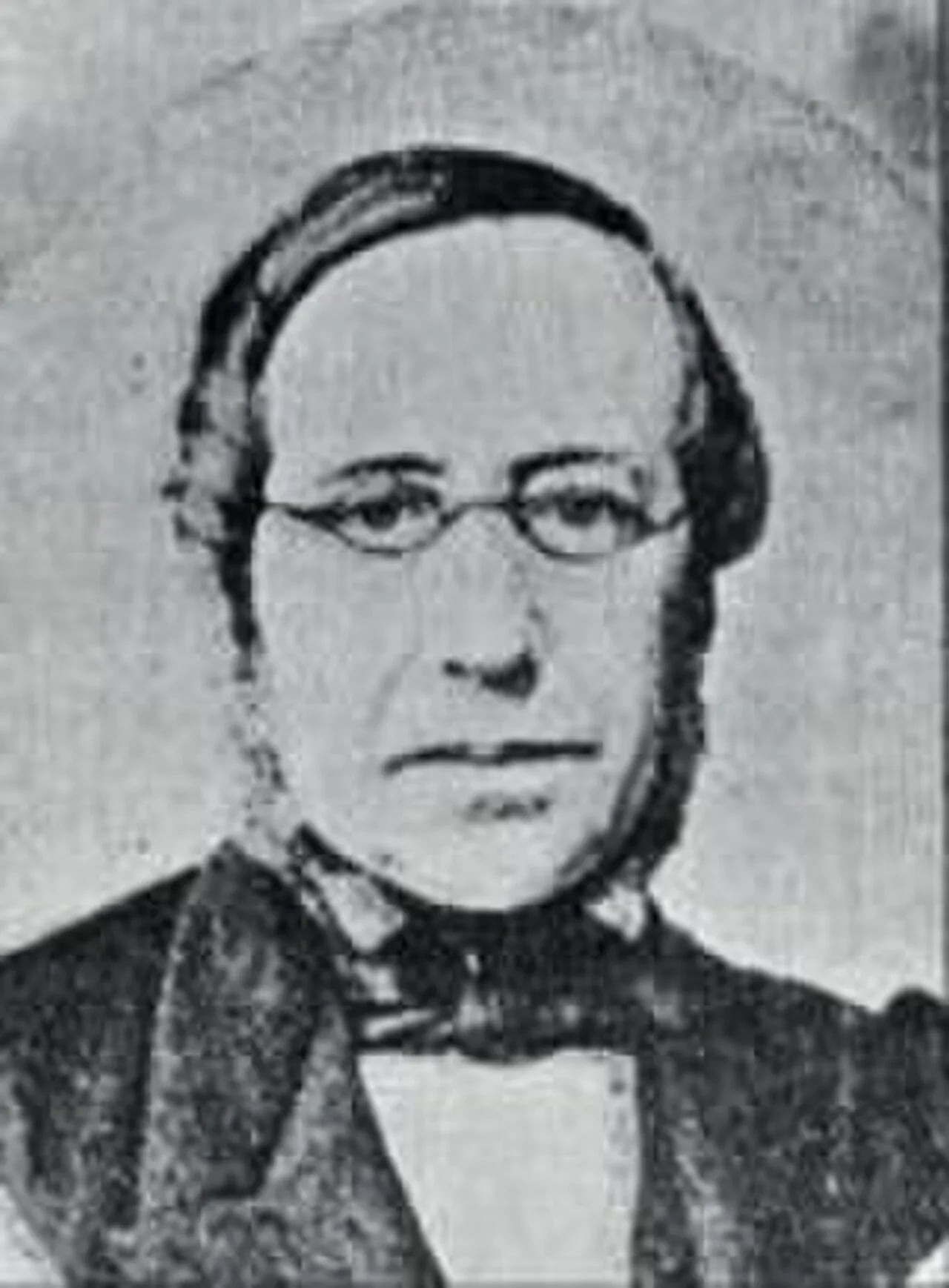 Porträt von Hans Gerhard Colbjørnsen Meldahl (1815–1877) – Gedenkseite