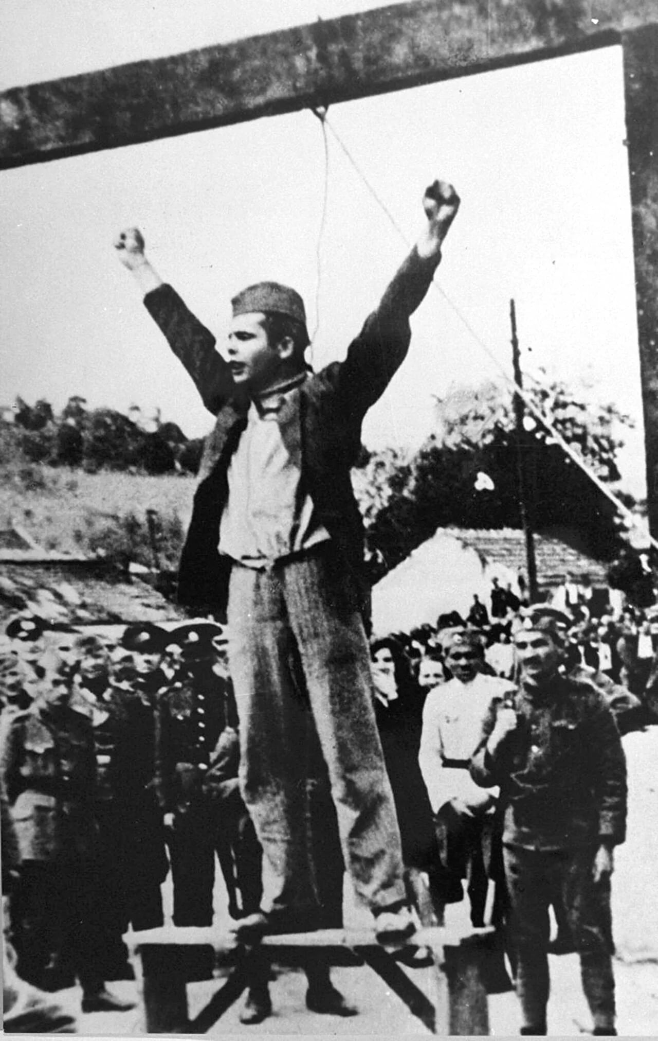 Porträt von Stjepan Filipović (1916–1942) – Gedenkseite