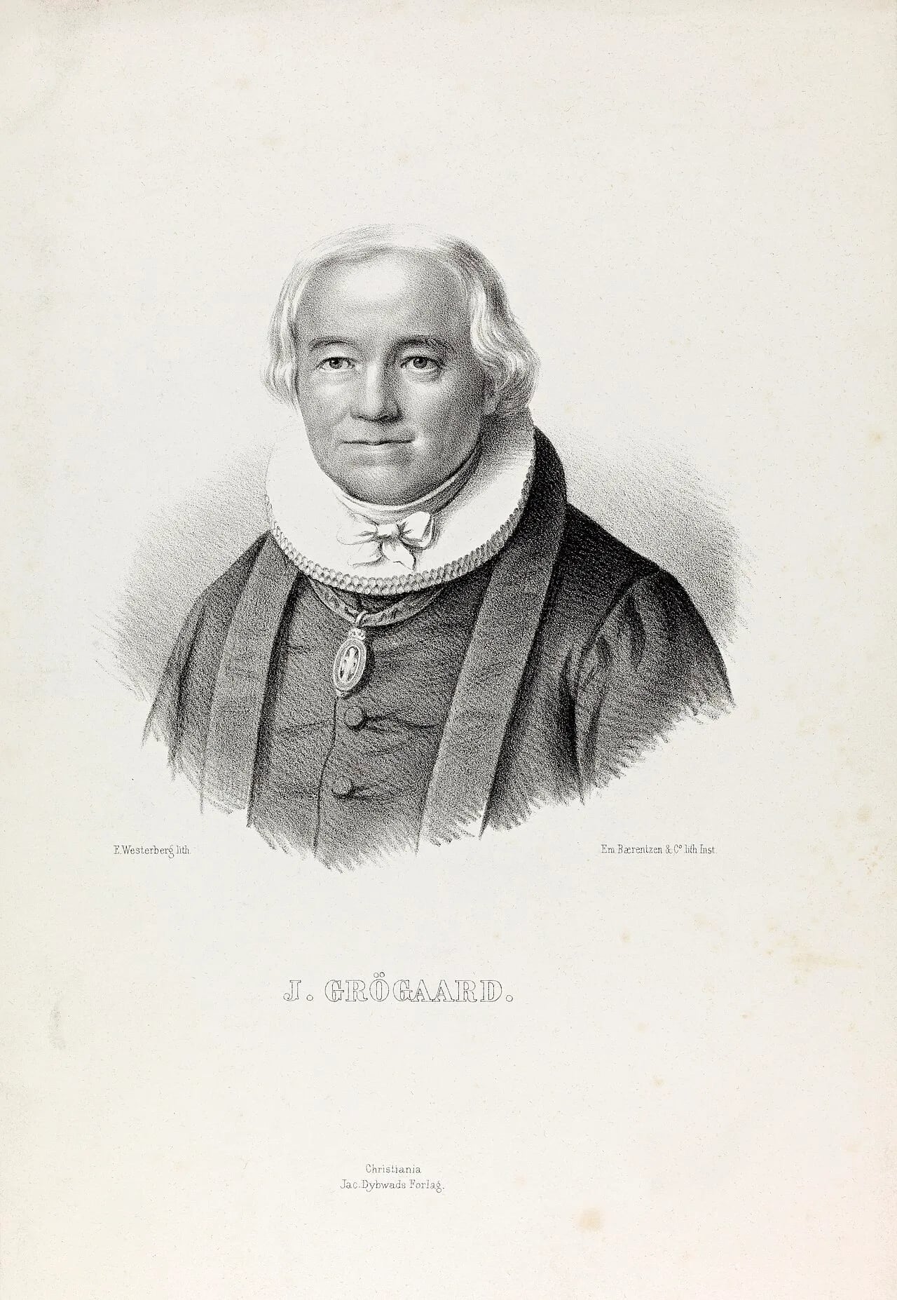 Portrait of Hans Jacob Grøgaard (1764–1836) – memorial page