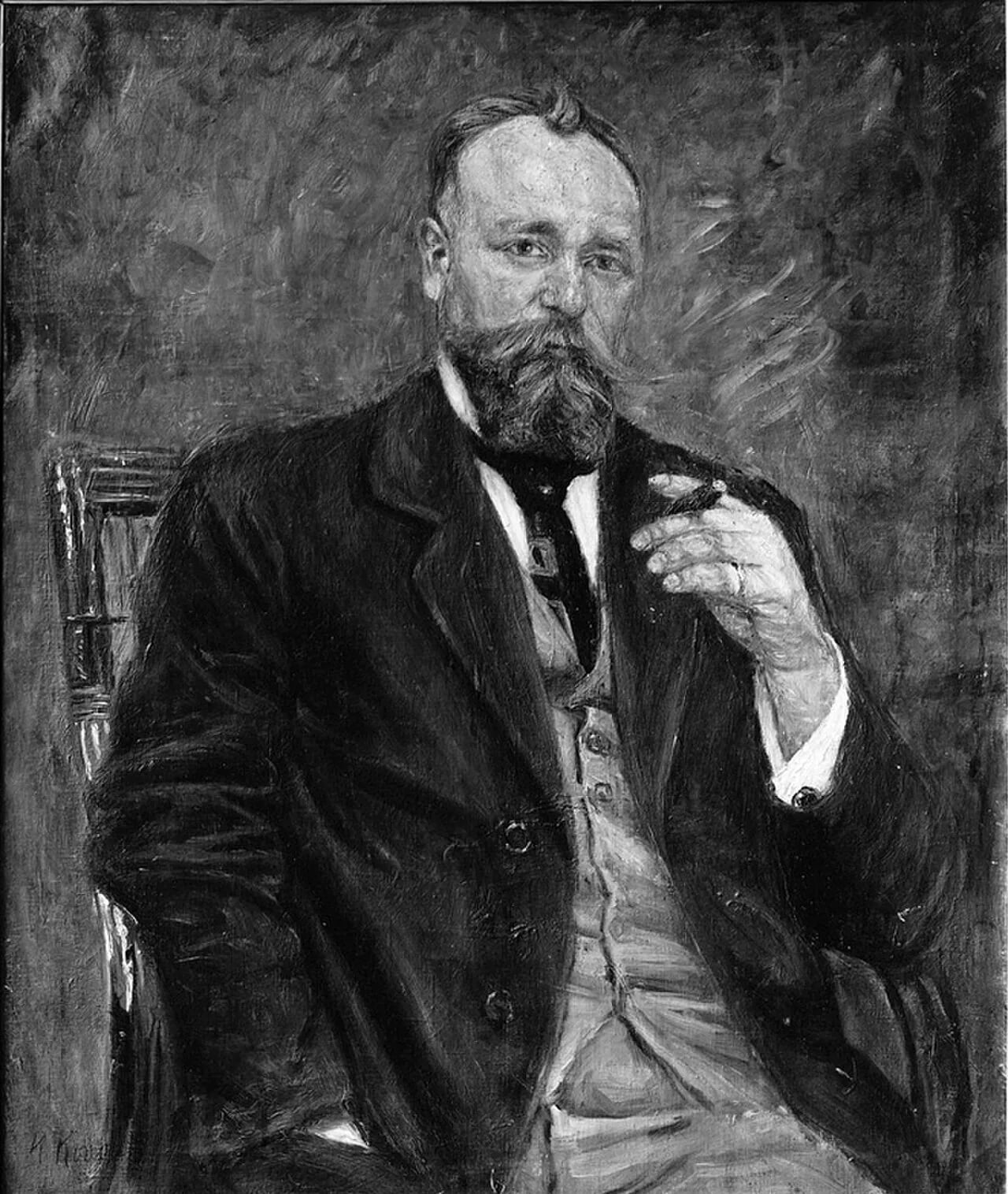 Porträt von Andreas Haukland (1873–1933) – Gedenkseite