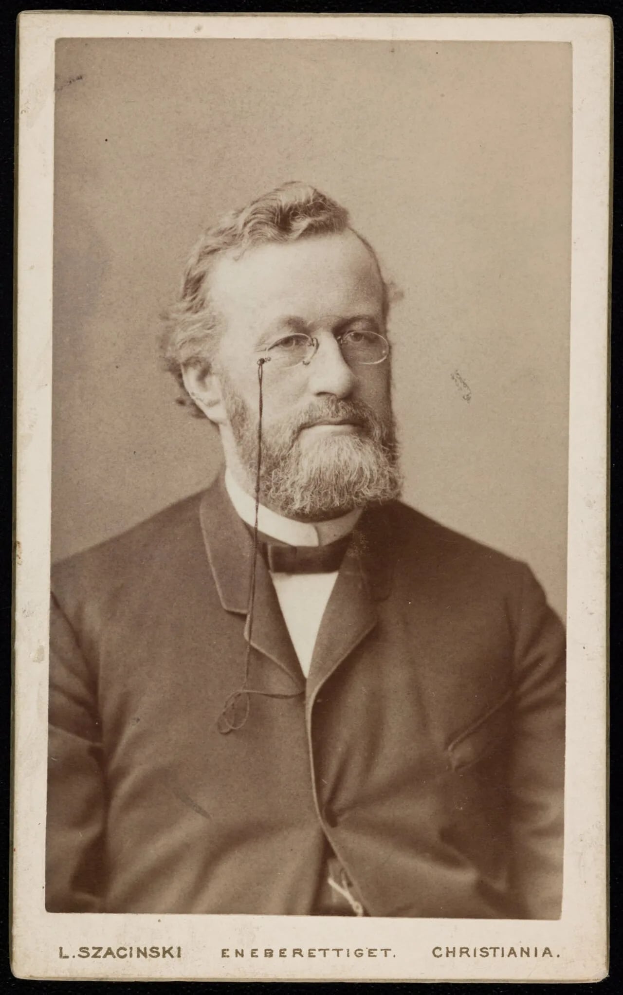 Portrait of Johan Christian Tandberg Castberg (1827–1899) – memorial page
