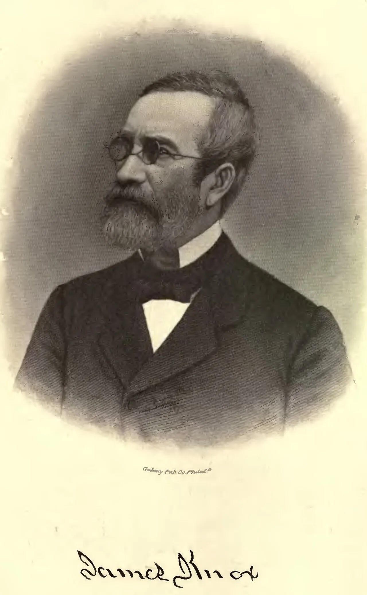 Portrait of James Knox (1807–1876) – memorial page