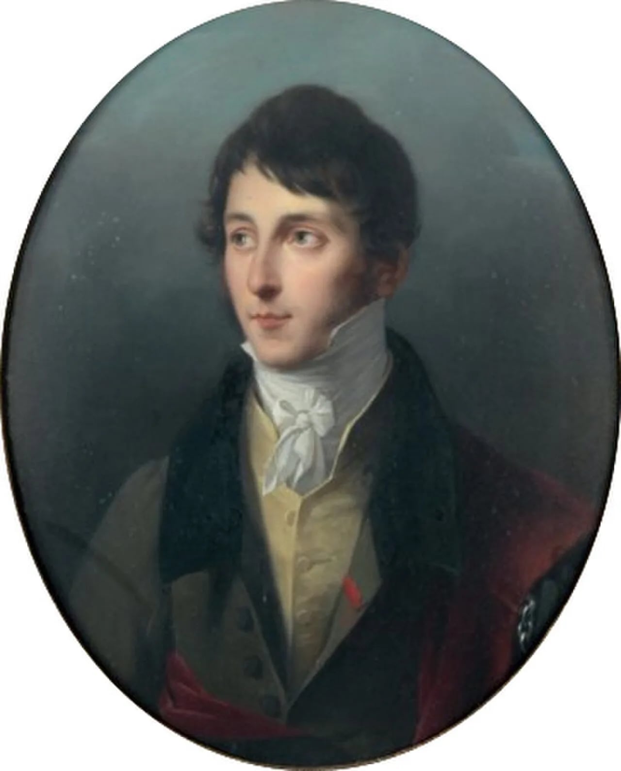 Porträt von Alfred de Montesquiou (1794–1847) – Gedenkseite