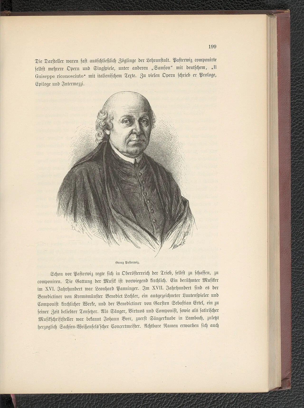 Portrait of Georg Pasterwitz (1730–1803) – memorial page