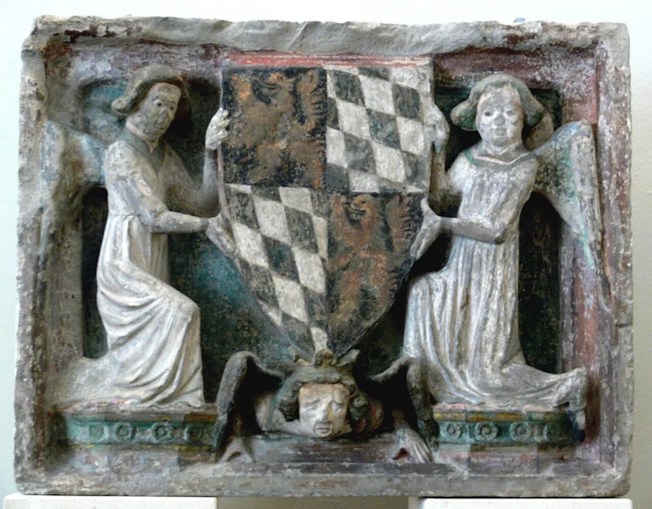 Porträt von Mathilde von Bayern, Markgräfin von Meissen (1313–1346) – Gedenkseite