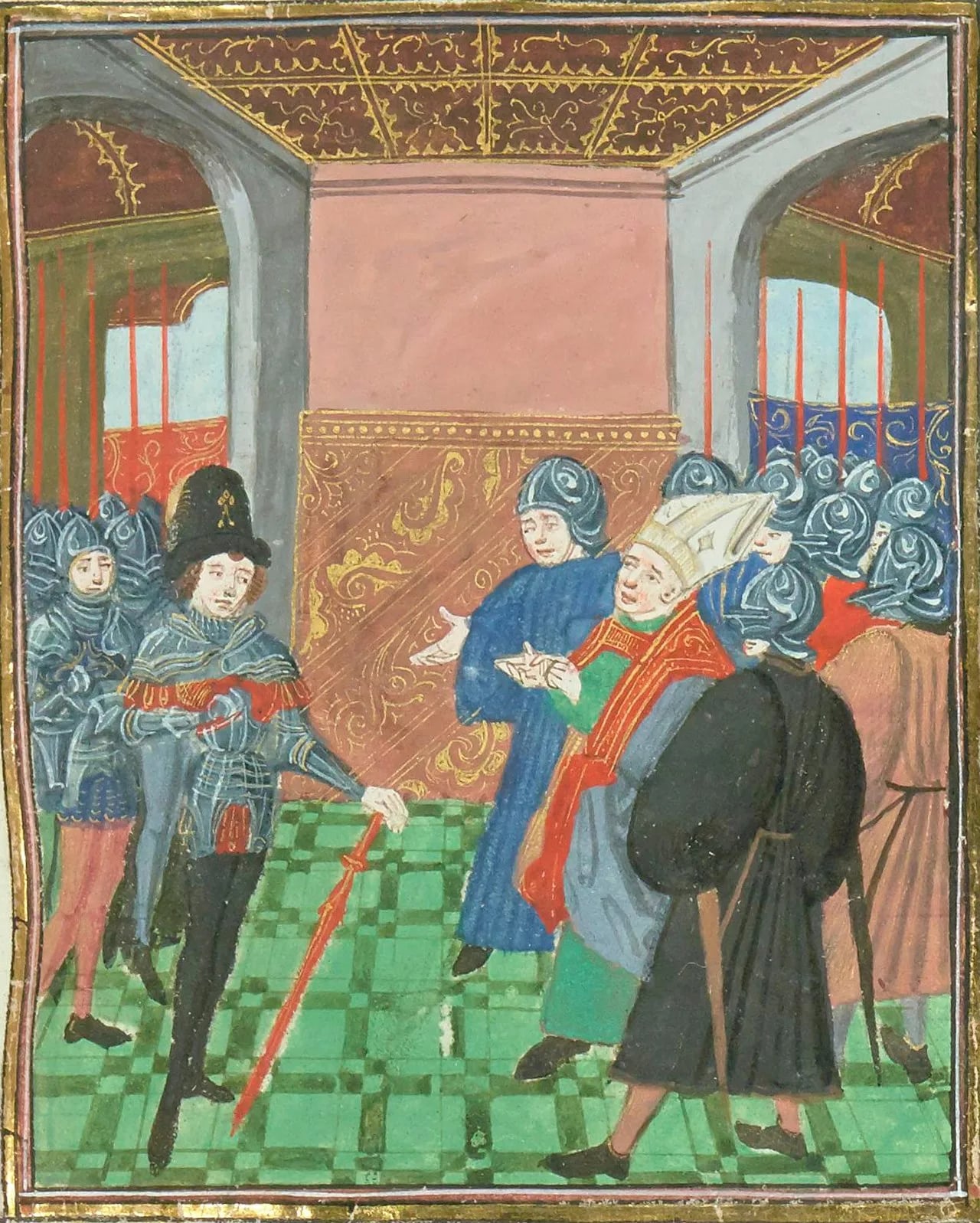 Porträt von Edmund Beaufort, 2. Duke of Somerset (1406–1455) – Gedenkseite