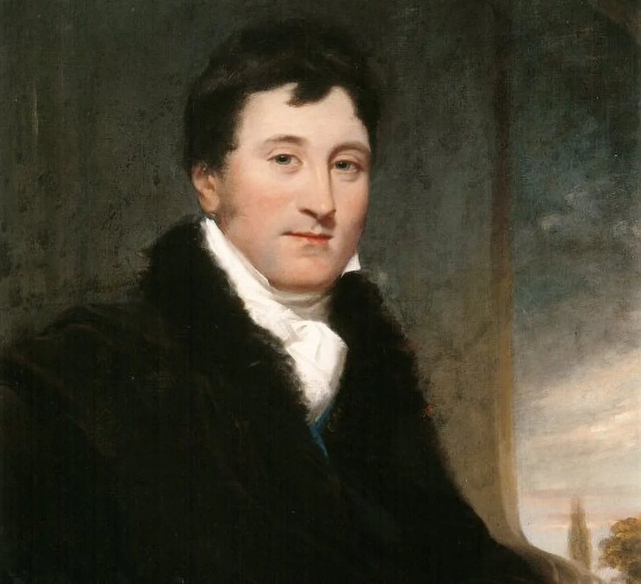 Porträt von Sir Thomas Staples, 9th Baronet (1775–1865) – Gedenkseite