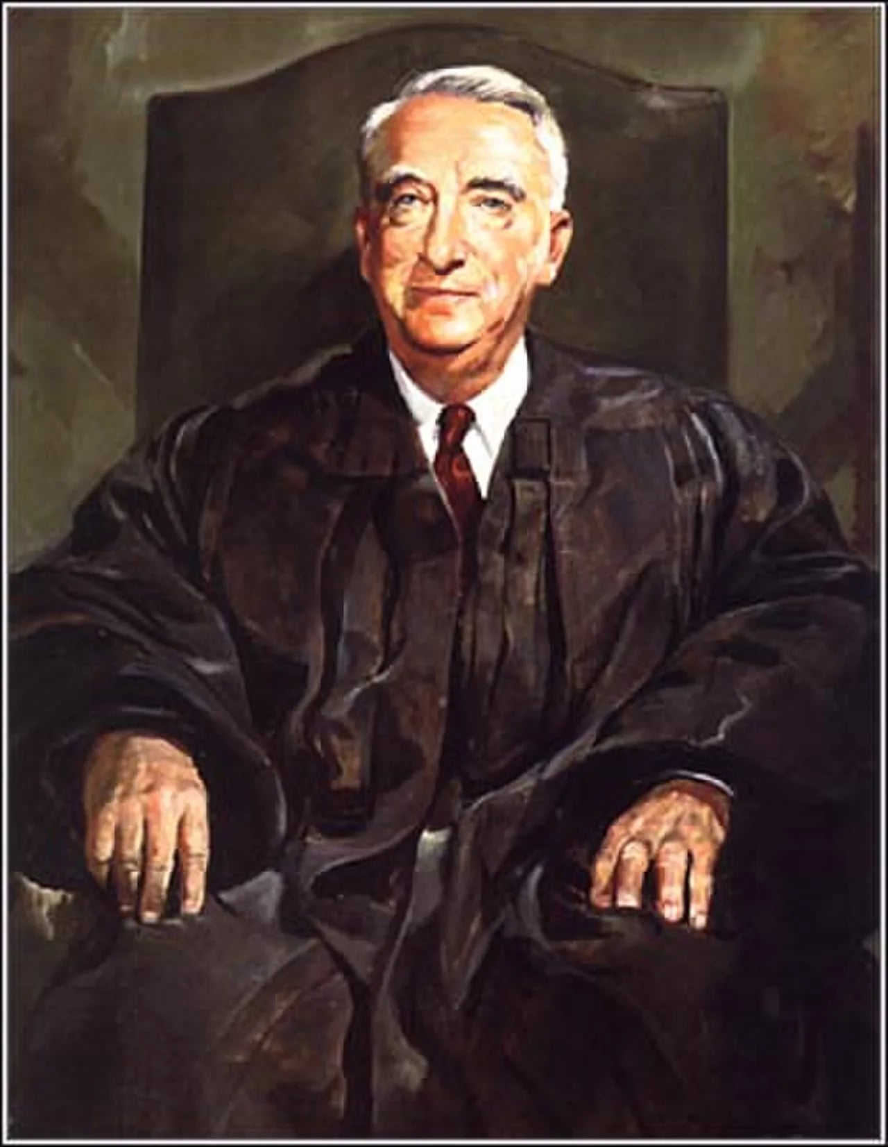 Portrait of Fred M. Vinson (1890–1953) – memorial page
