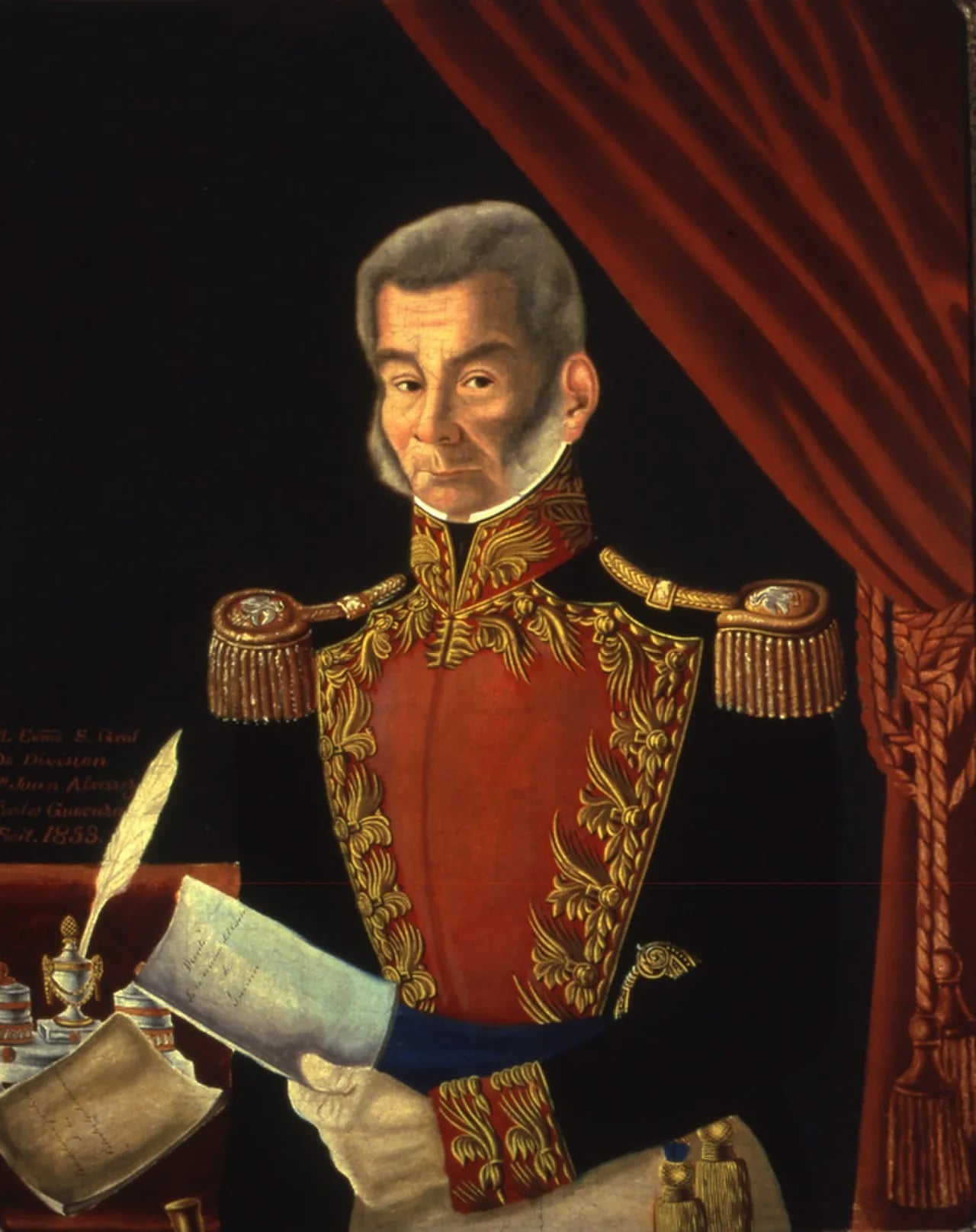Porträt von Juan Álvarez Benítez (1790–1867) – Gedenkseite
