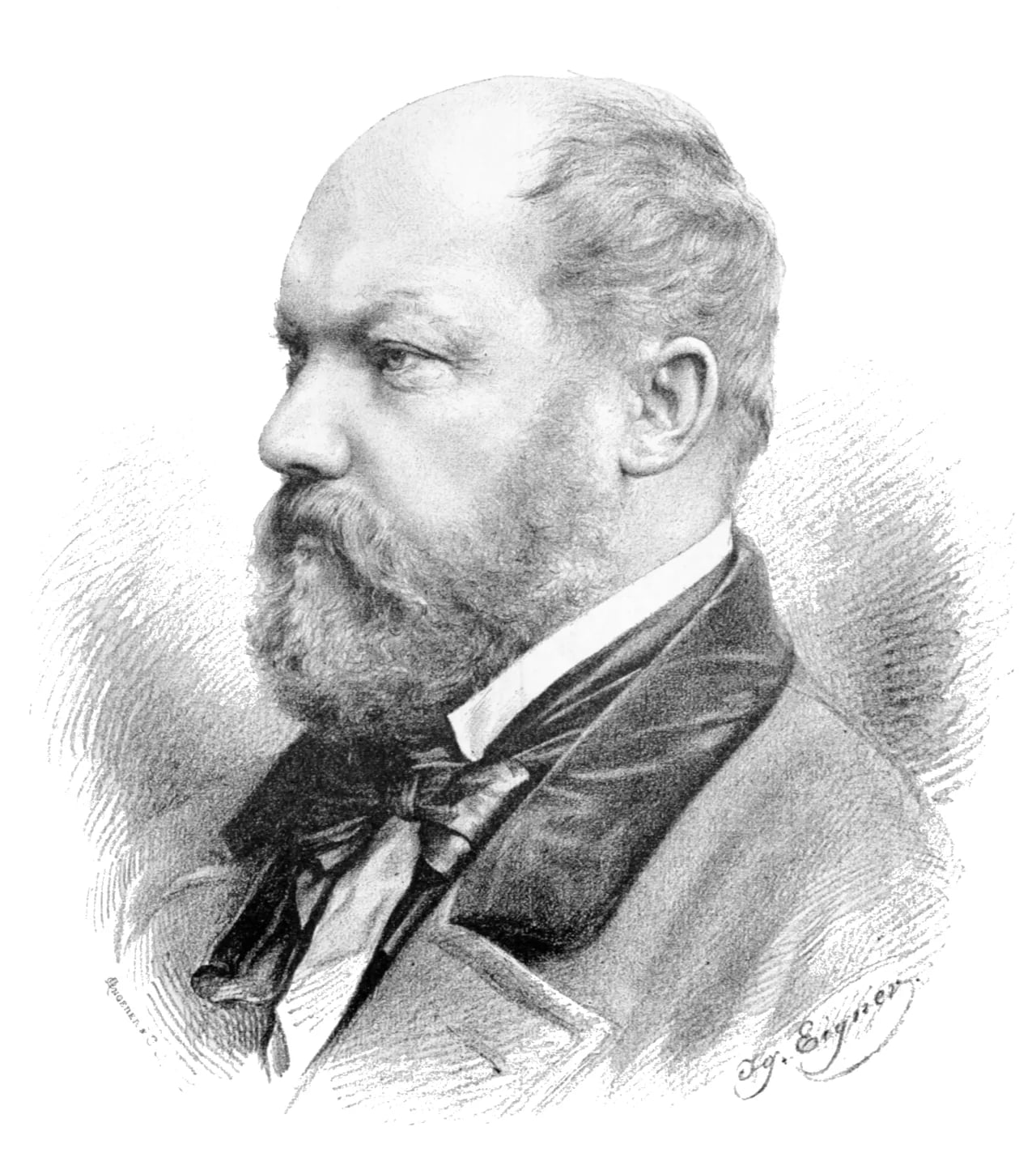 Porträt von Alois Scholz (1821–1883) – Gedenkseite
