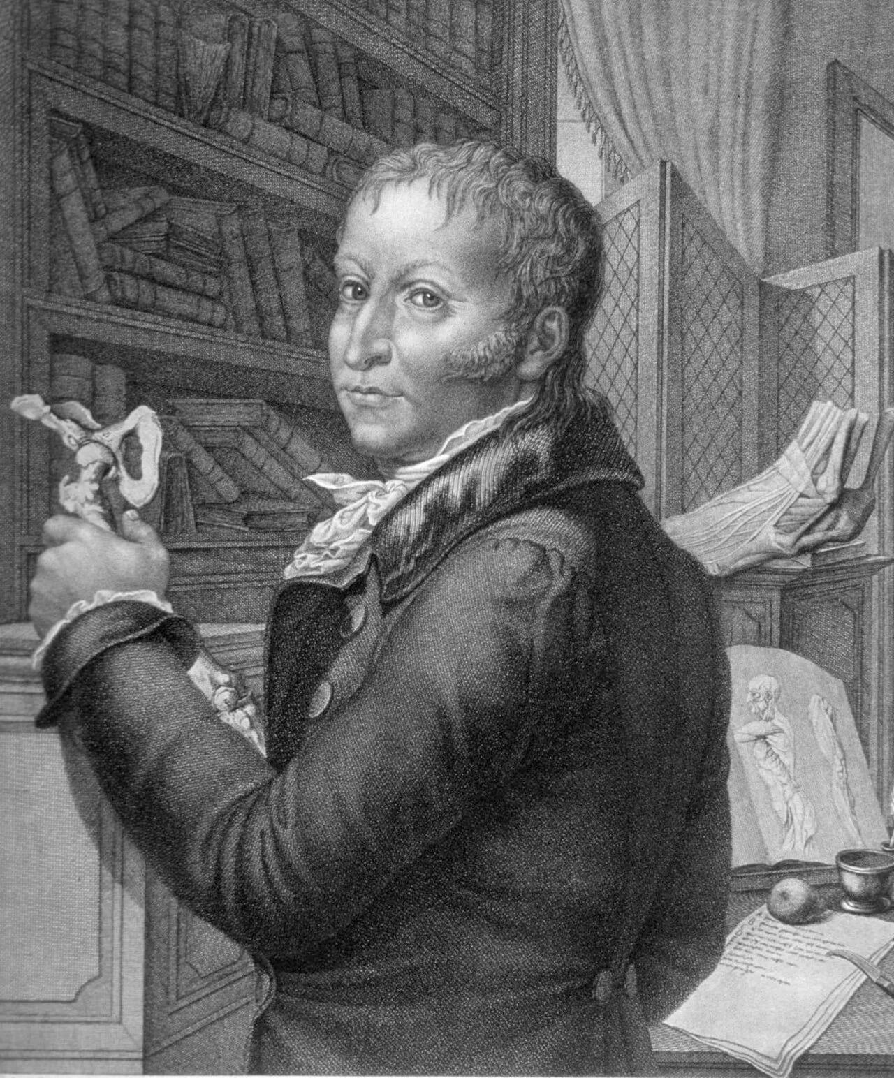 Porträt von Paolo Mascagni (1755–1815) – Gedenkseite