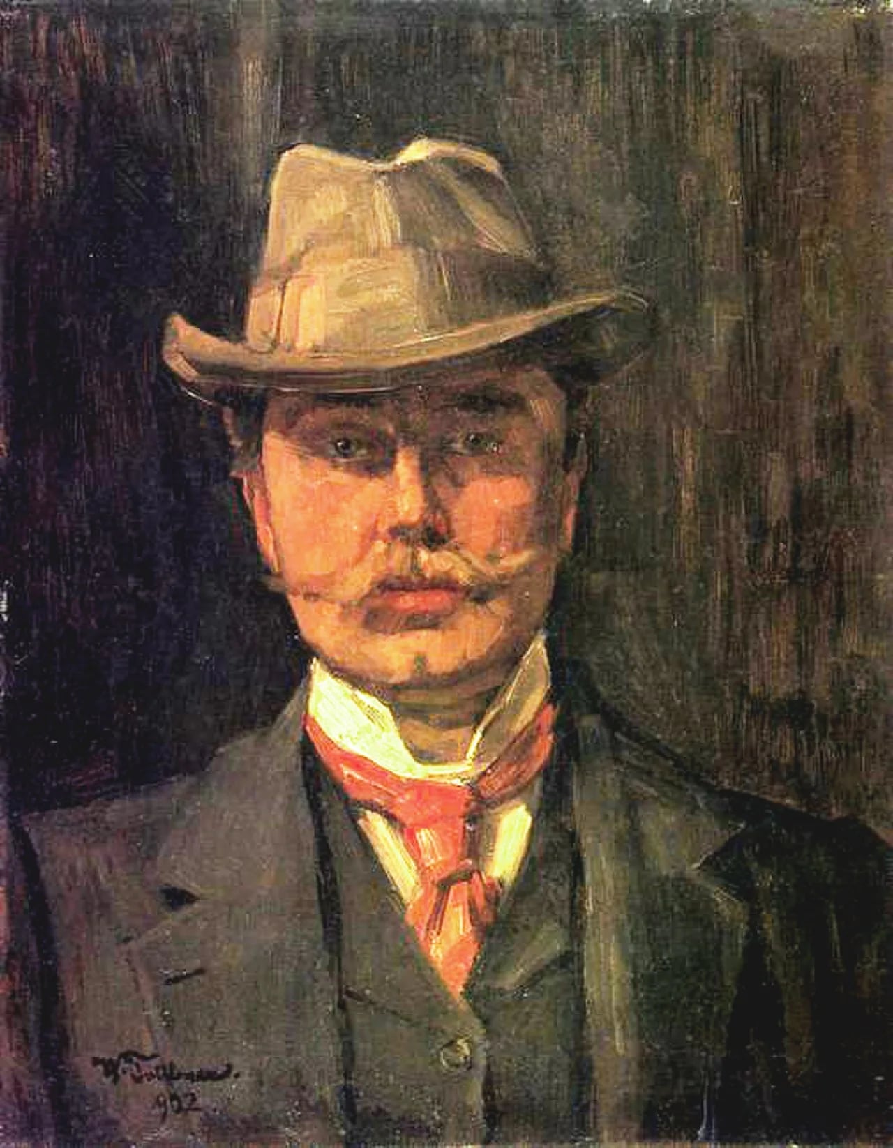 Portrait of Wilhelm Trübner (1851–1917) – memorial page