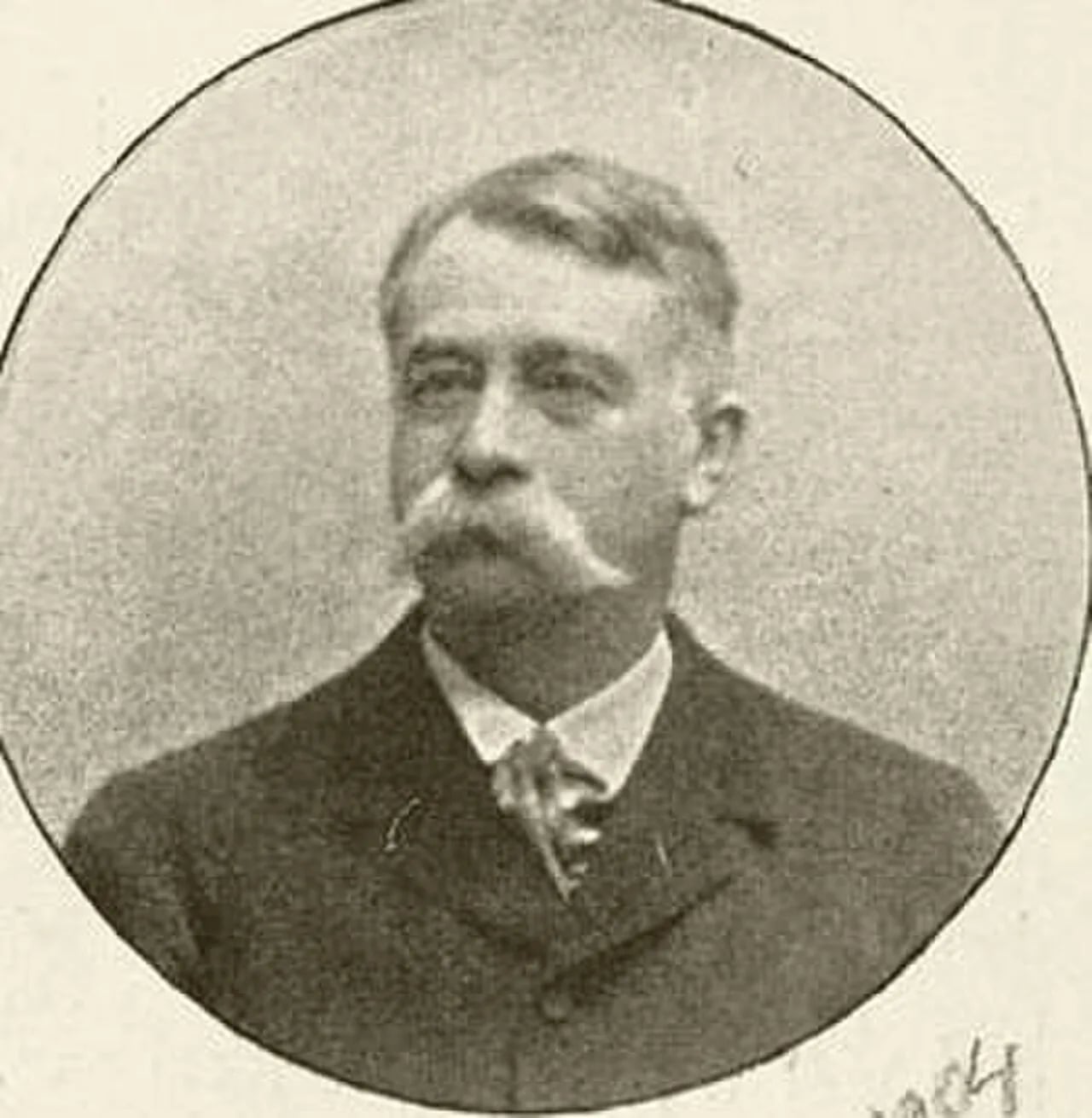 Porträt von Constantijn Muysken (1843–1922) – Gedenkseite