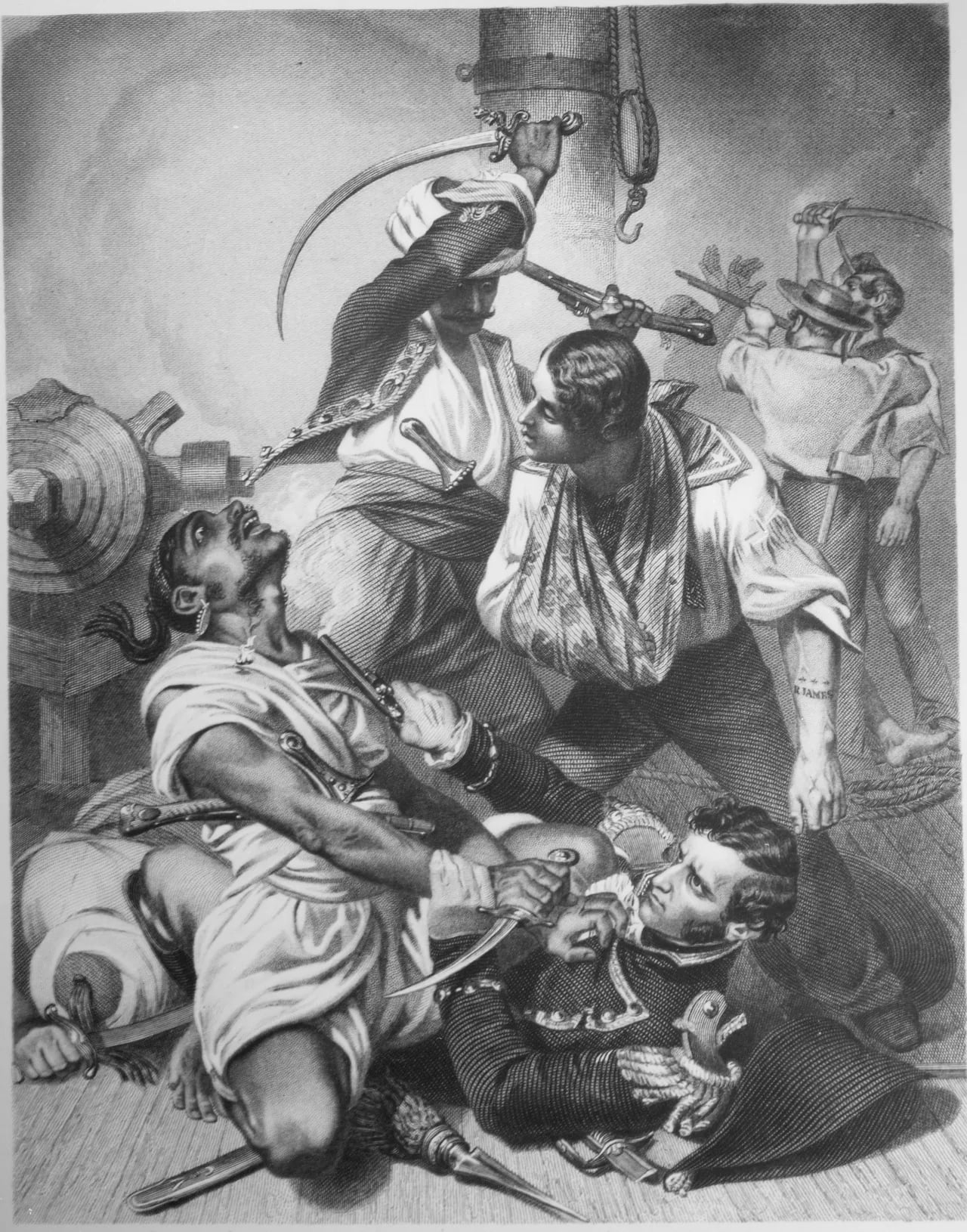 Portrait of Reuben James (1776–1838) – memorial page
