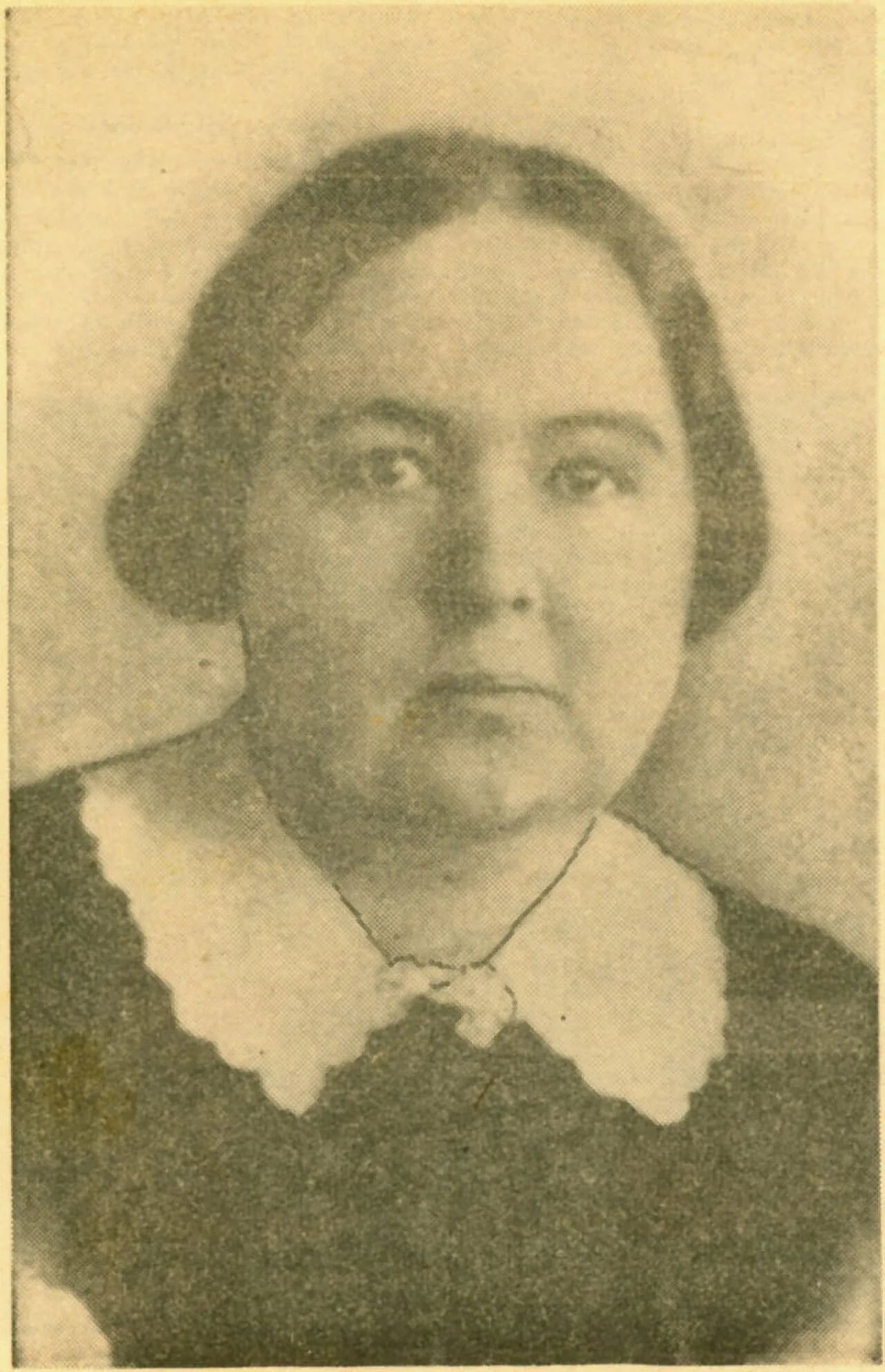 Porträt von Sidonie de la Houssaye (1820–1894) – Gedenkseite