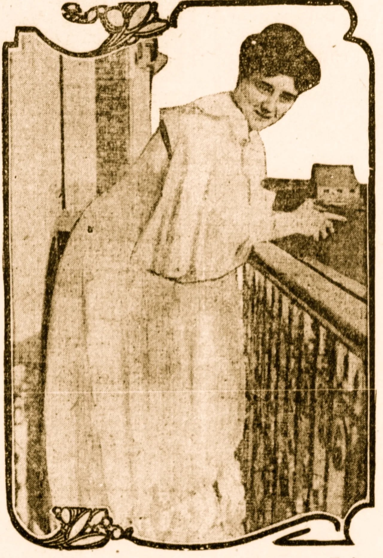 Porträt von Blanche Zélia Joséphine Delacroix (1883–1948) – Gedenkseite