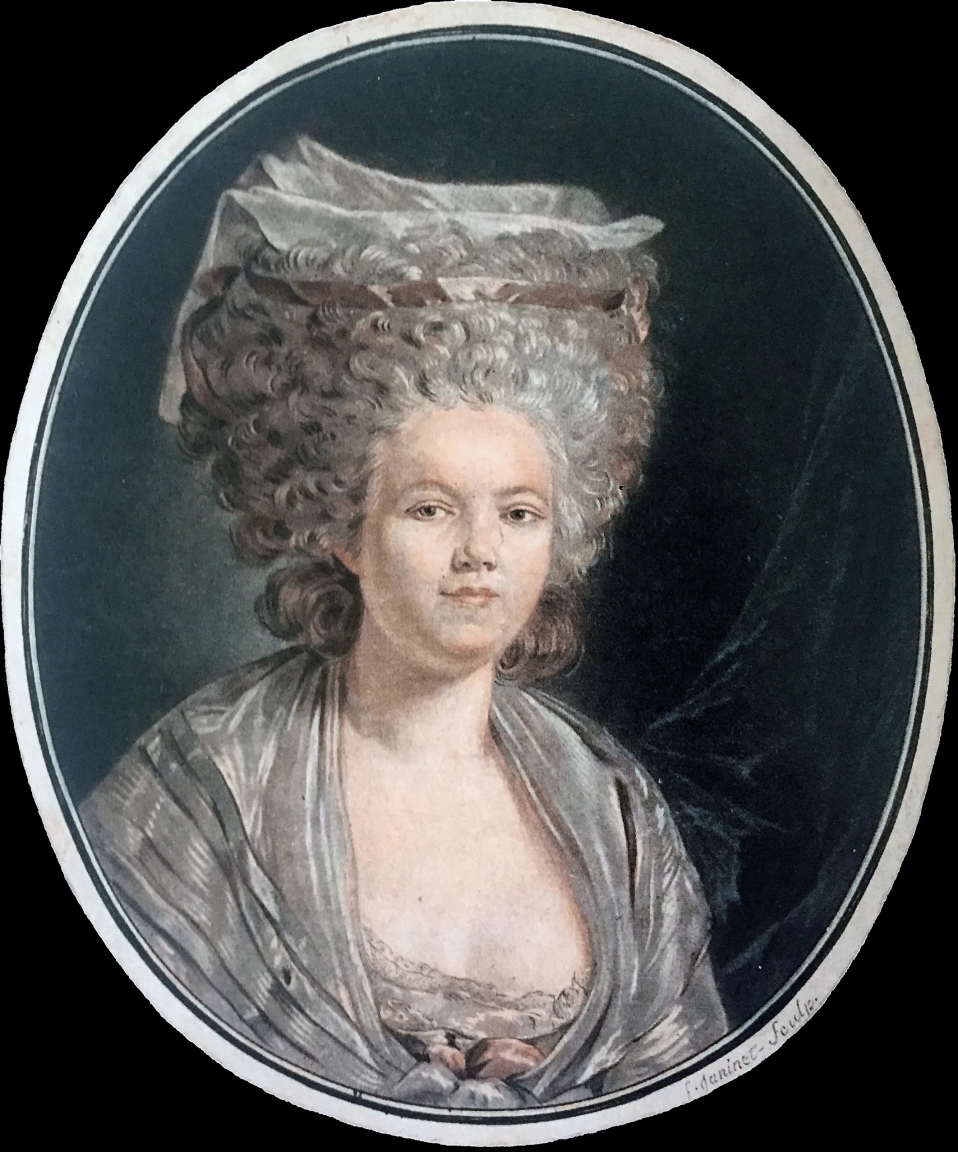 Porträt von Rose Bertin (1747–1813) – Gedenkseite