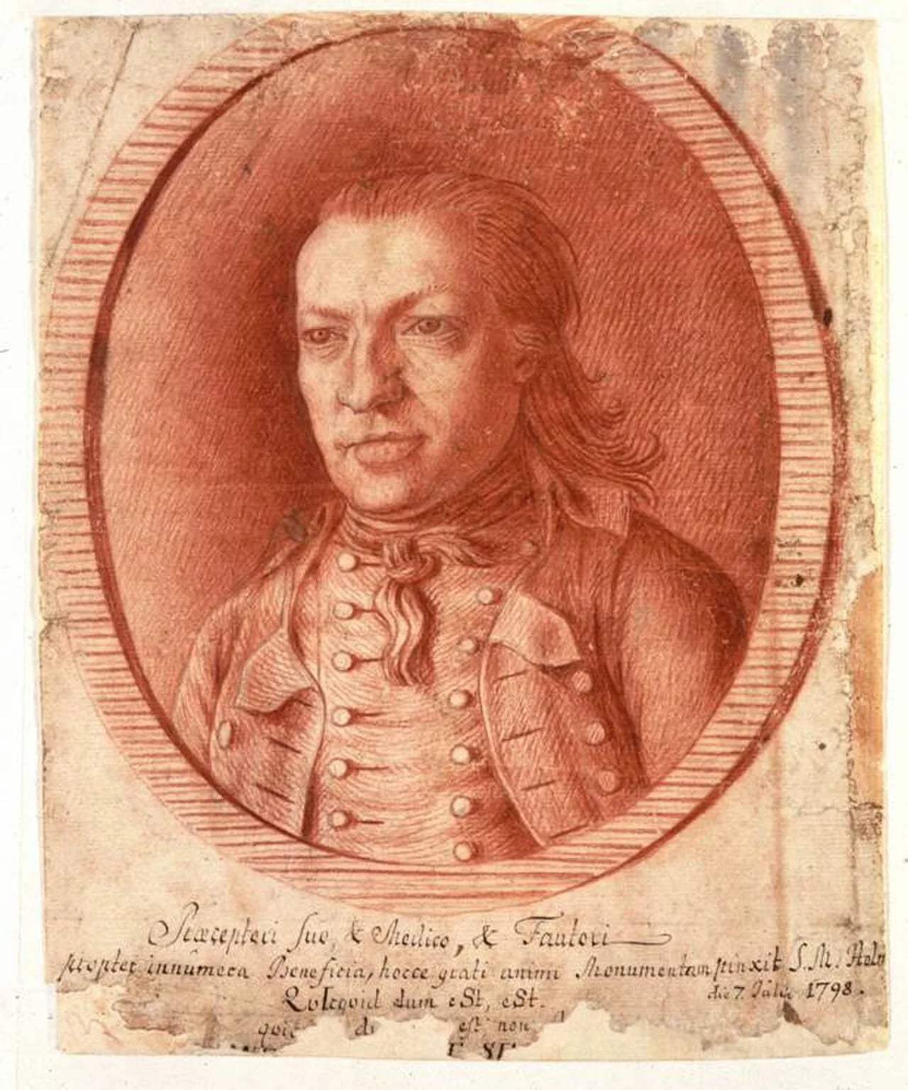 Portrait of Sveinn Pálsson (1762–1840) – memorial page