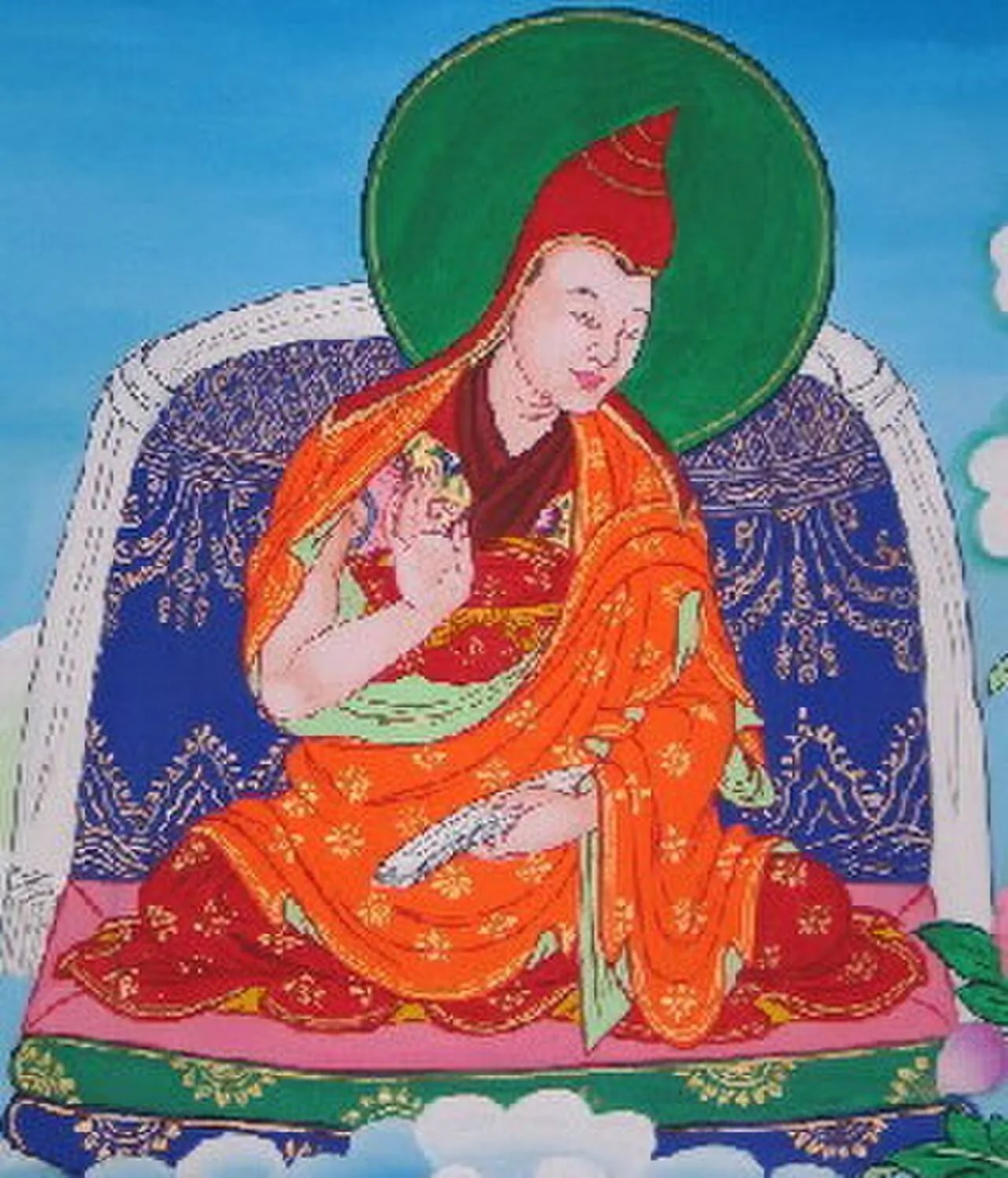 Porträt von Gyurme Tekchok Tendzin (1699–1758) – Gedenkseite