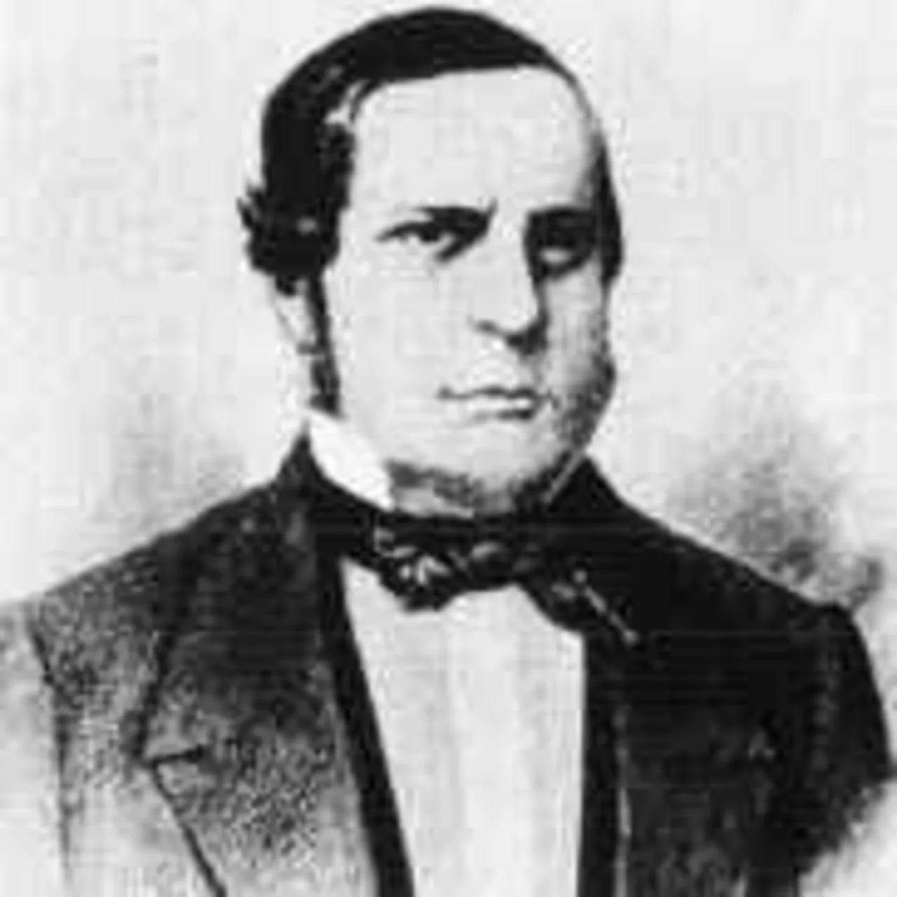Porträt von Santiago Derqui (1809–1867) – Gedenkseite