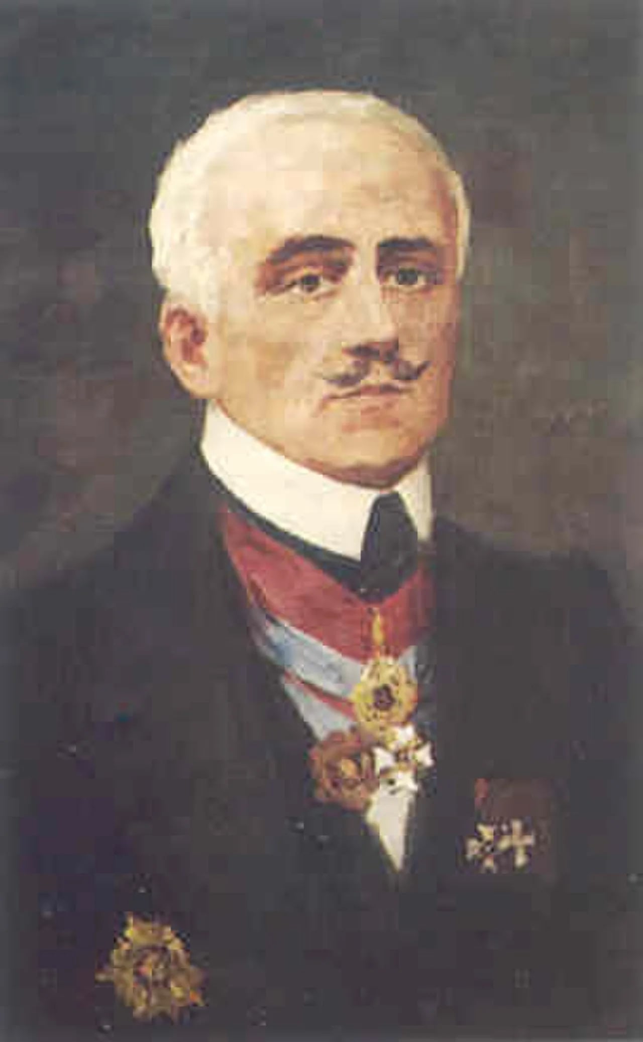 Porträt von Evangelos Zappas (1800–1865) – Gedenkseite