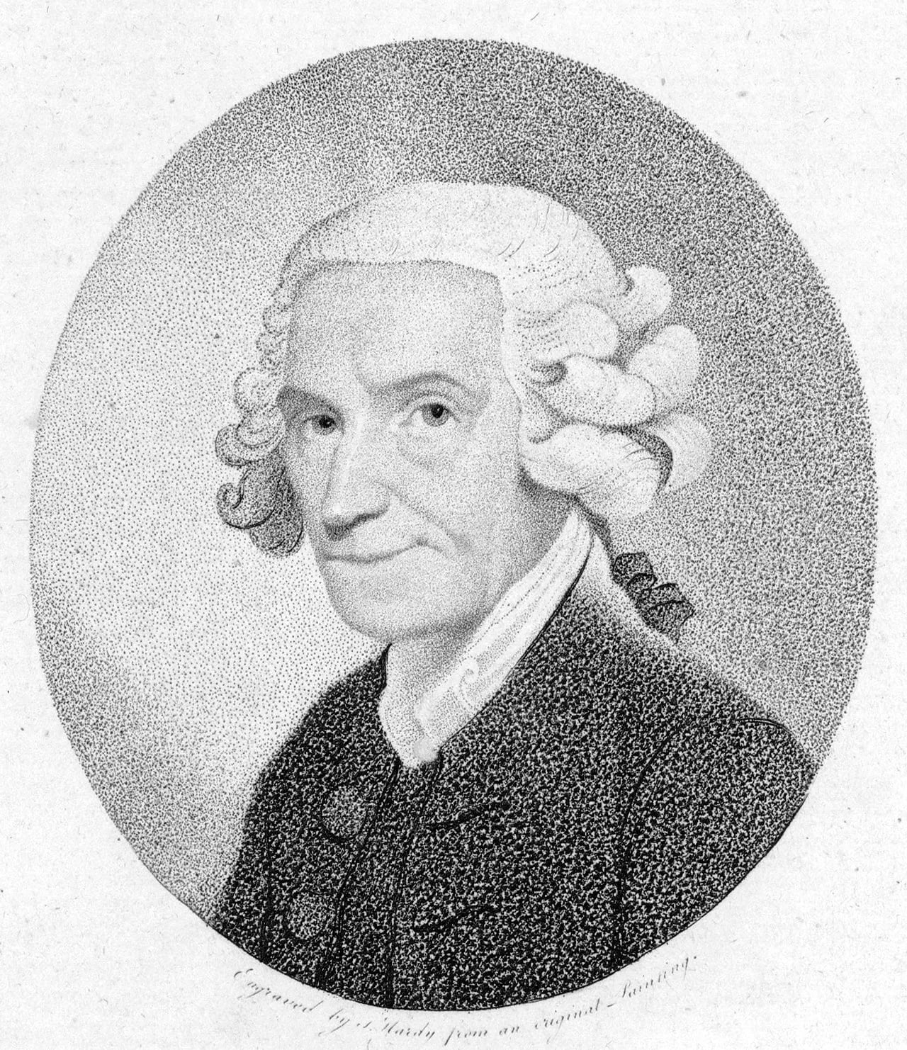 Portrait of James Nares (1715–1783) – memorial page