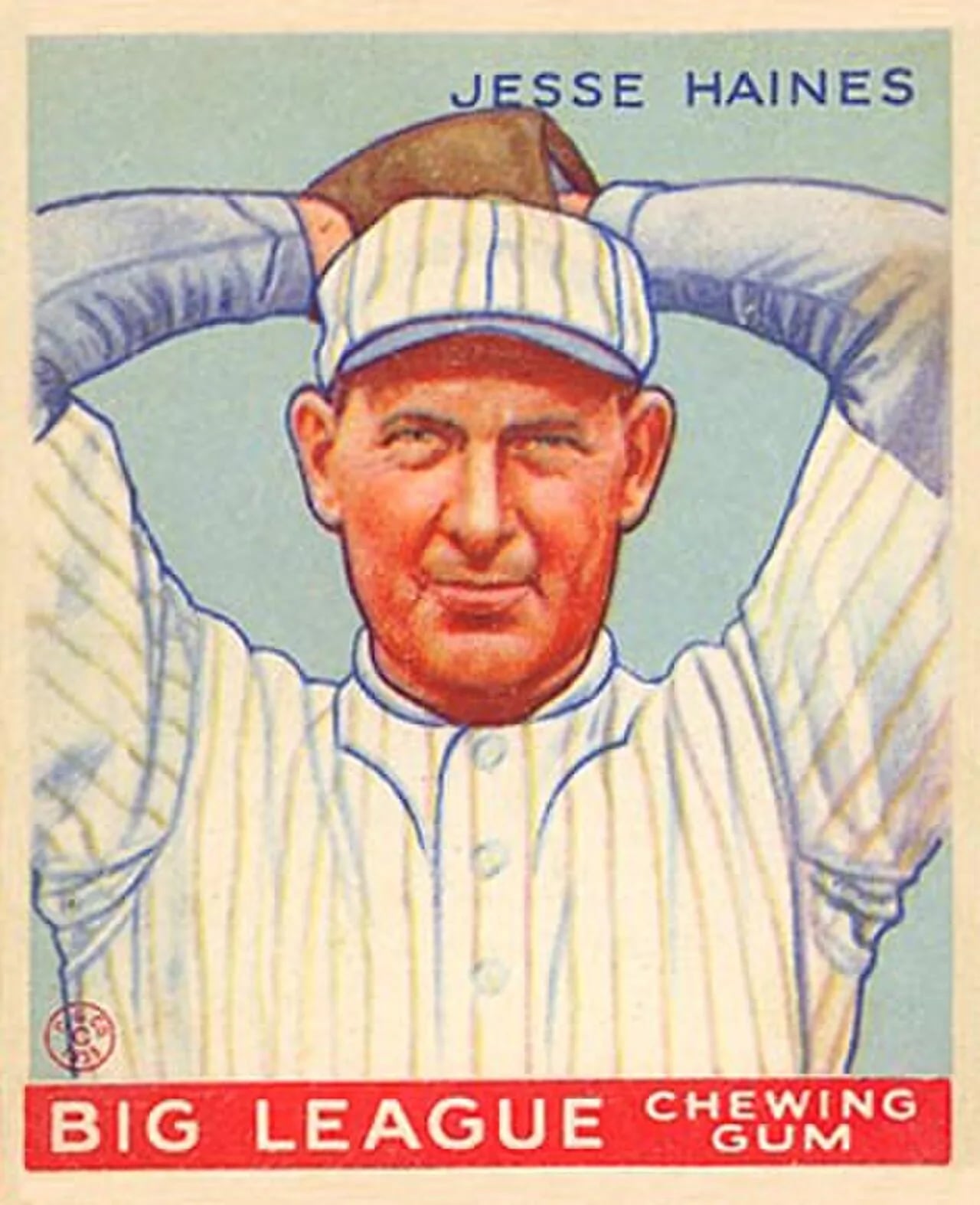 Porträt von Jesse Haines (1893–1978) – Gedenkseite