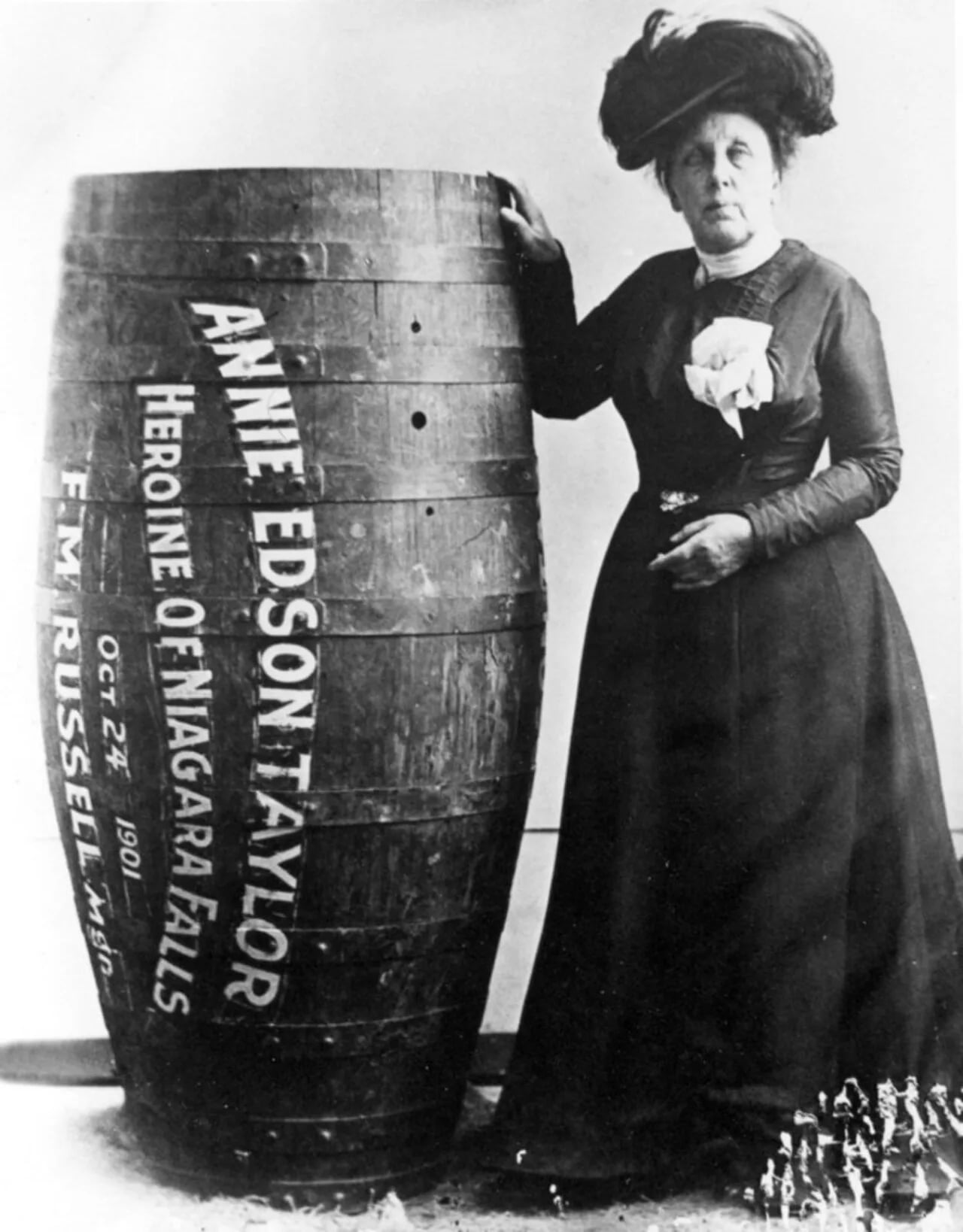 Porträt von Annie Taylor (1838–1921) – Gedenkseite