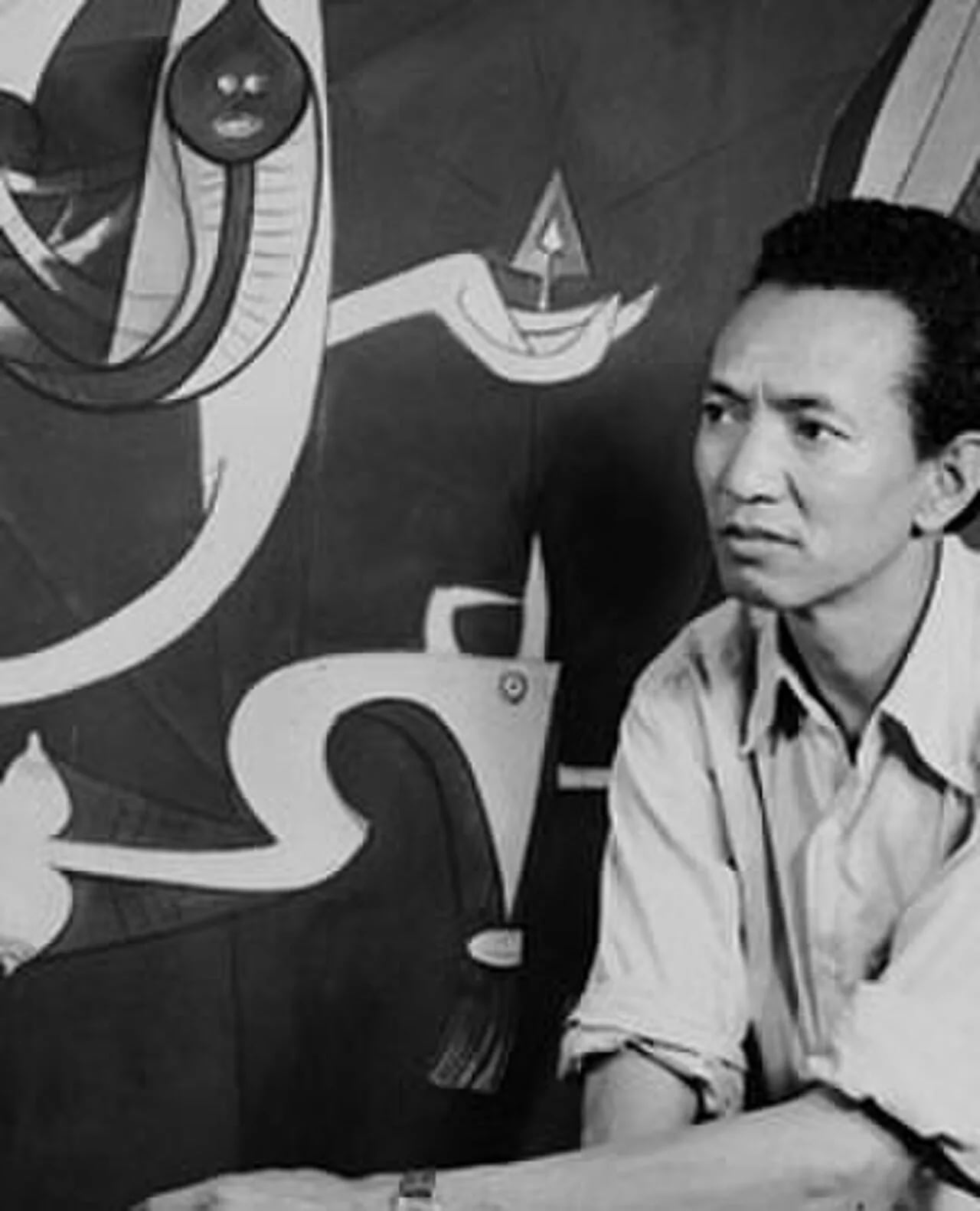 Porträt von Wifredo Lam (1902–1982) – Gedenkseite