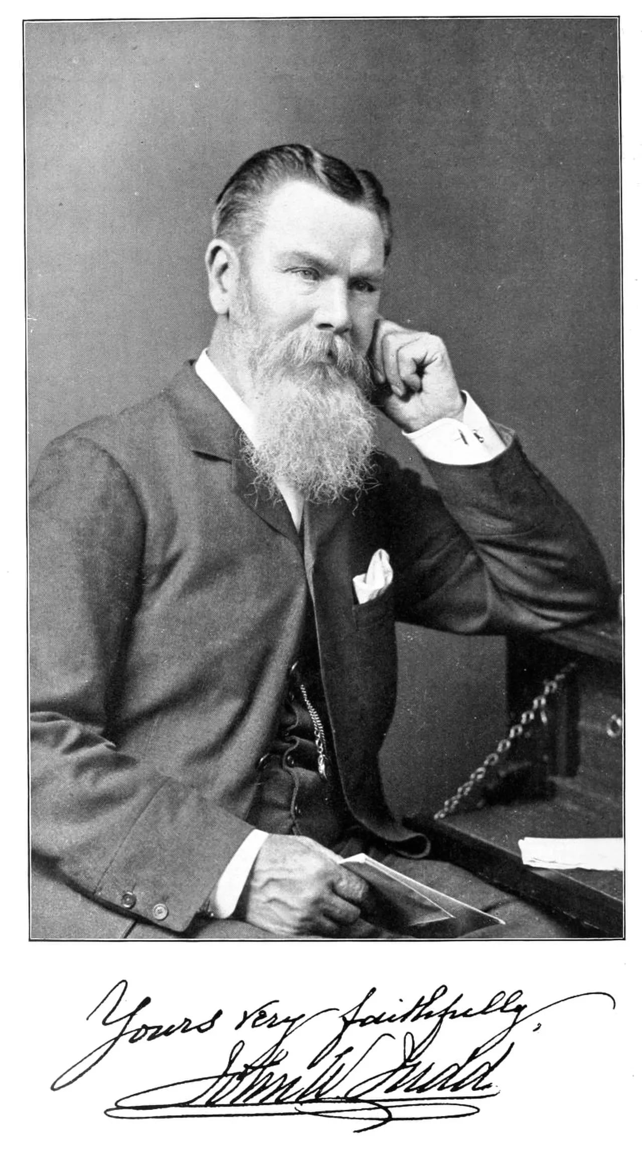Portrait of John Wesley Judd (1840–1916) – memorial page