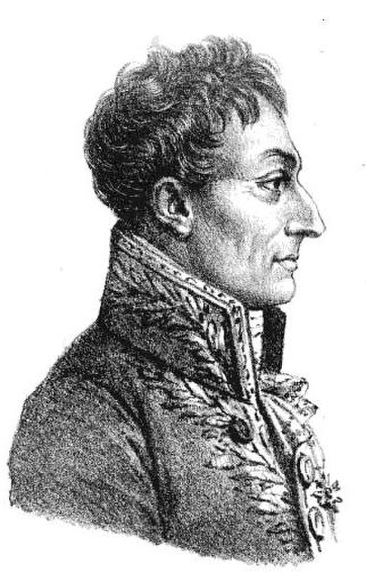 Porträt von Constantin François Volney (1757–1820) – Gedenkseite