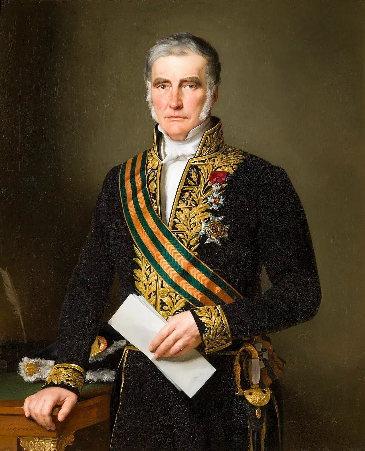 Portrait of Augustin Dumon-Dumortier (1791–1852) – memorial page