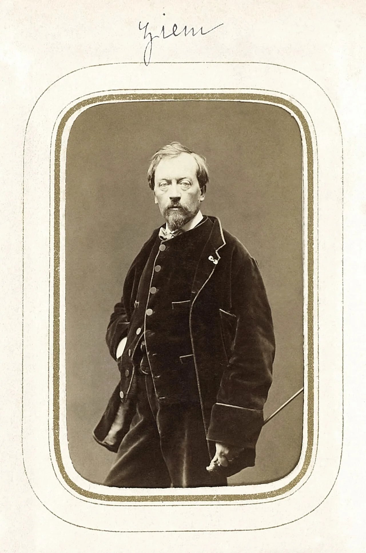 Portrait of Félix Ziem (1821–1911) – memorial page