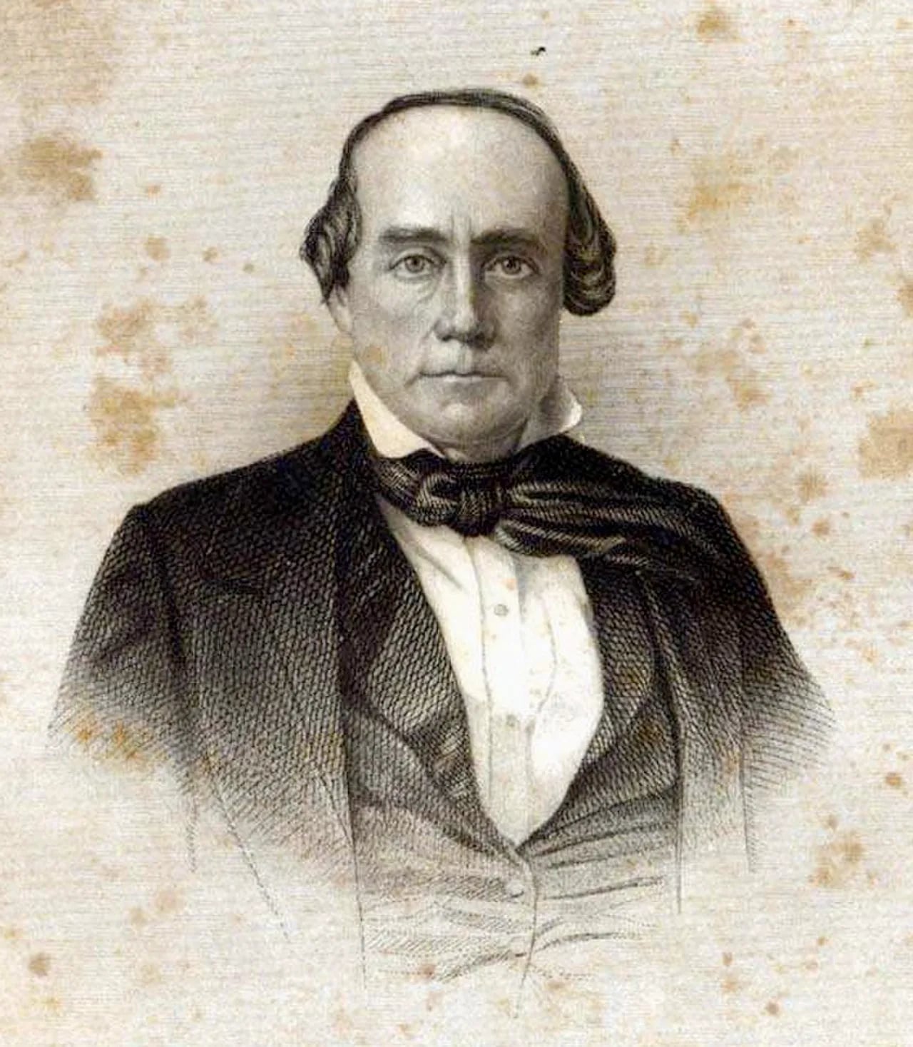 Portrait of Abdiel Crossman (1804–1859) – memorial page