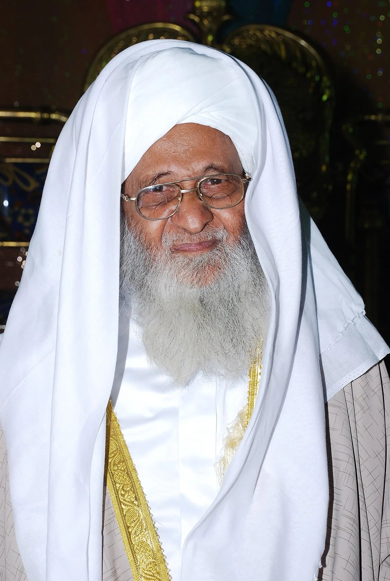 Portrait of Abdullah Quraishi Al-Azhari (1935–2015) – memorial page