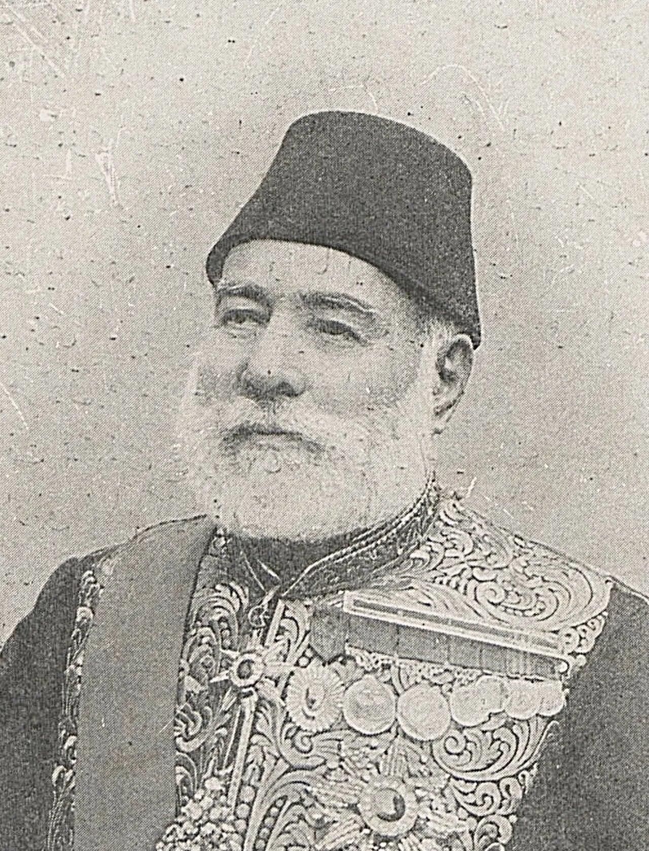 Portrait of Abdurrahman Nurettin Pasha (1836–1912) – memorial page