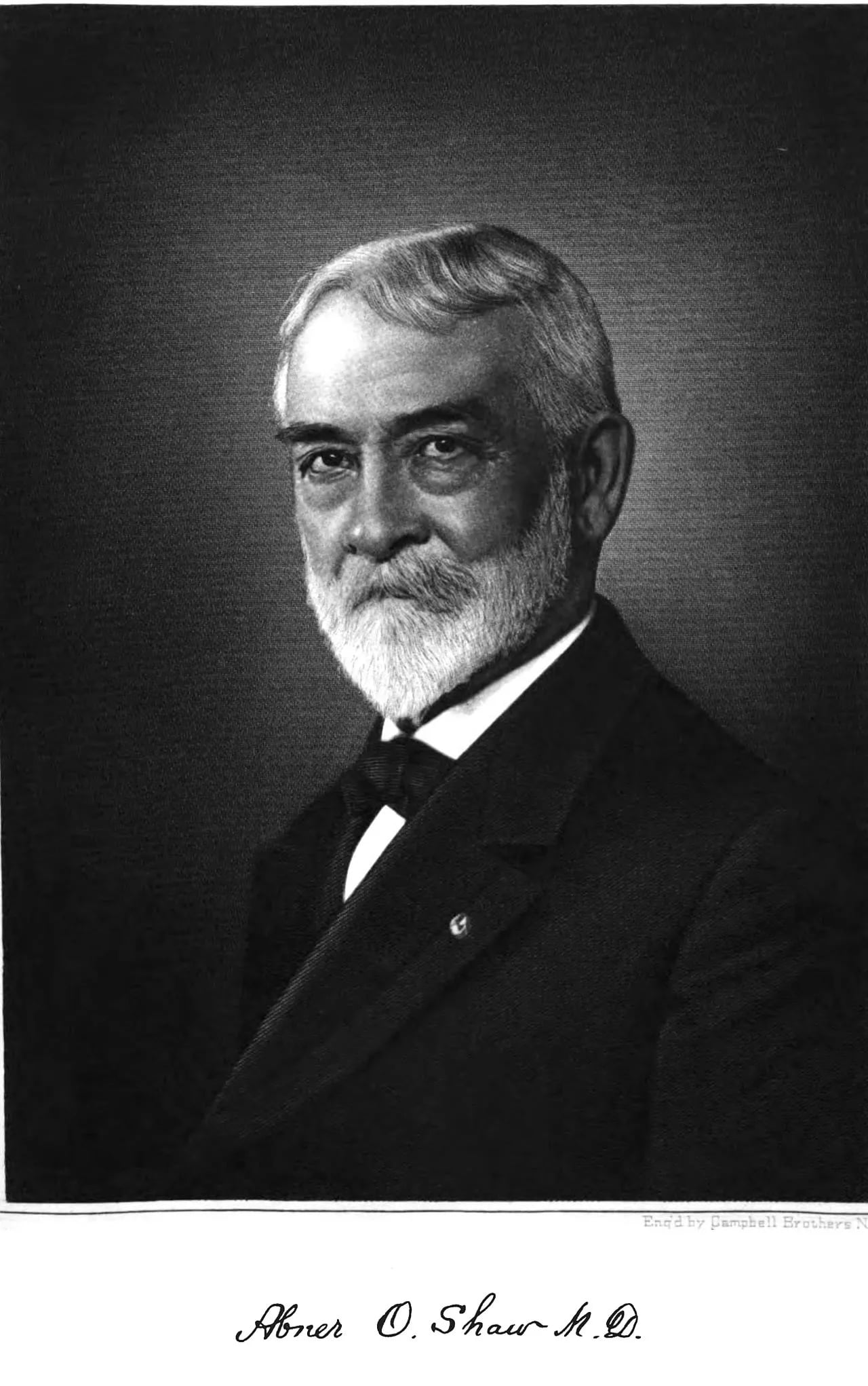 Portrait of Abner O. Shaw (1837–1934) – memorial page