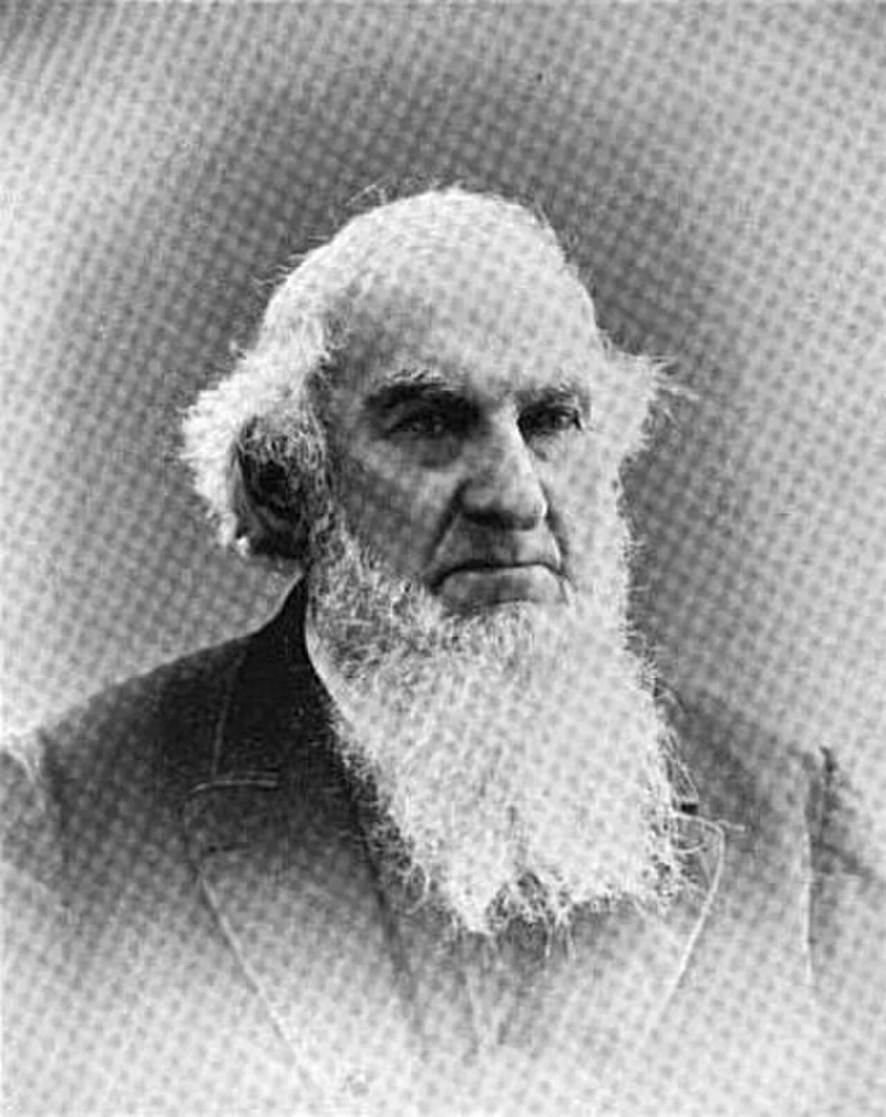 Porträt von Abraham Andrews Barker (1816–1898) – Gedenkseite