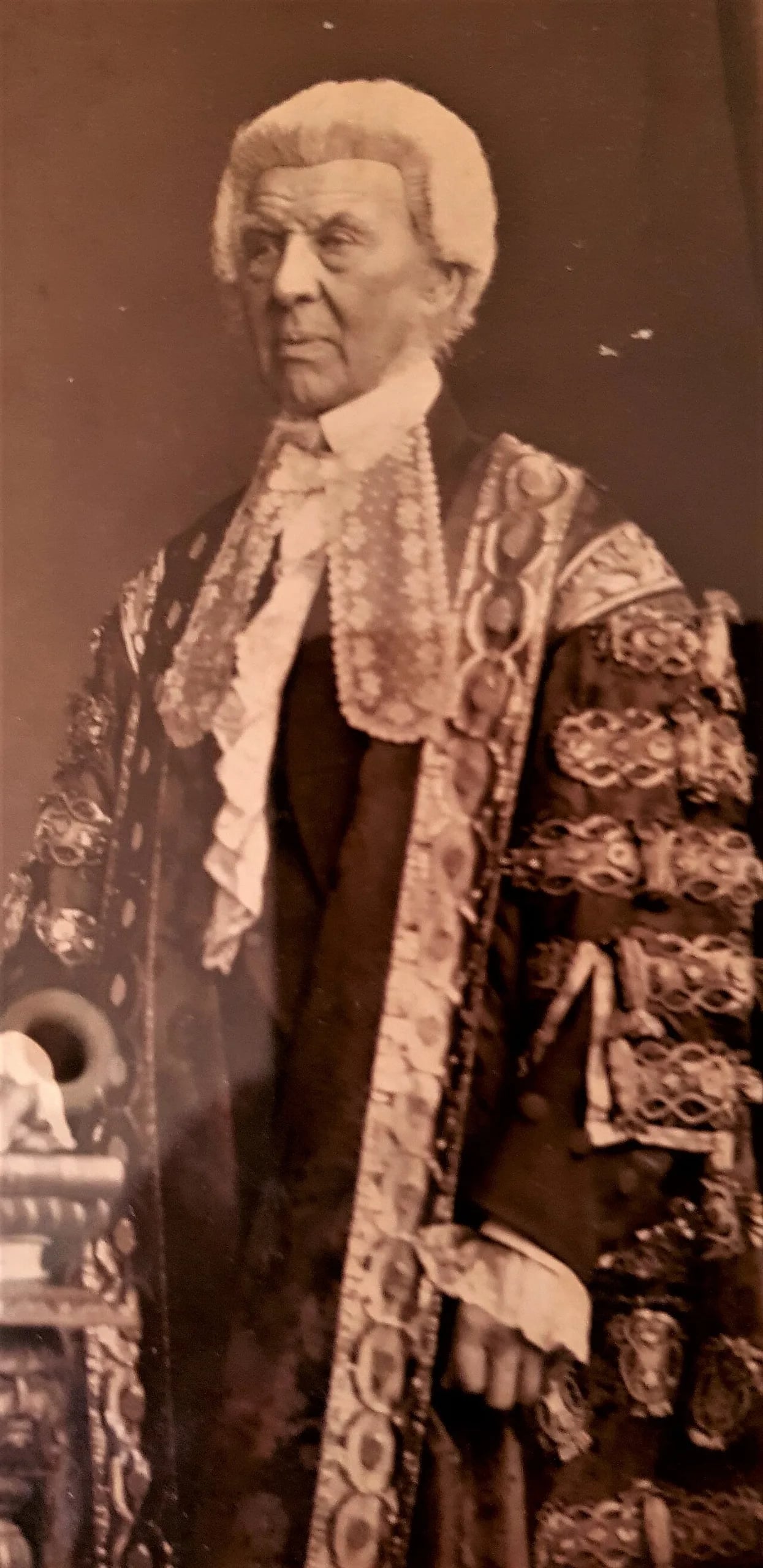 Portrait of Abraham Brewster (1796–1874) – memorial page