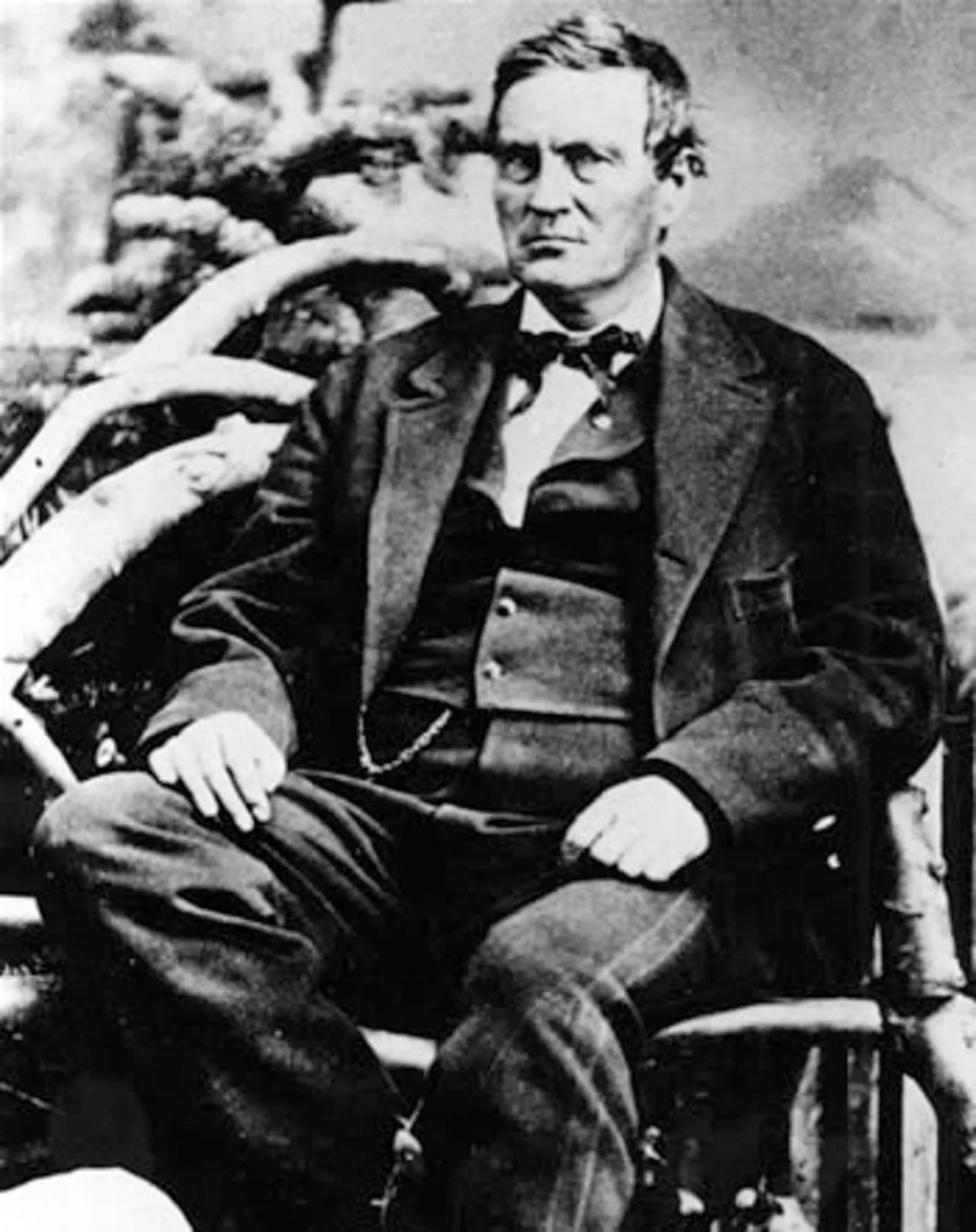 Portrait of Abraham Curry (1815–1873) – memorial page
