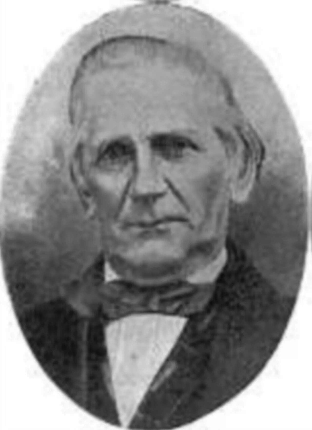 Porträt von Abraham Hoagland (1797–1872) – Gedenkseite